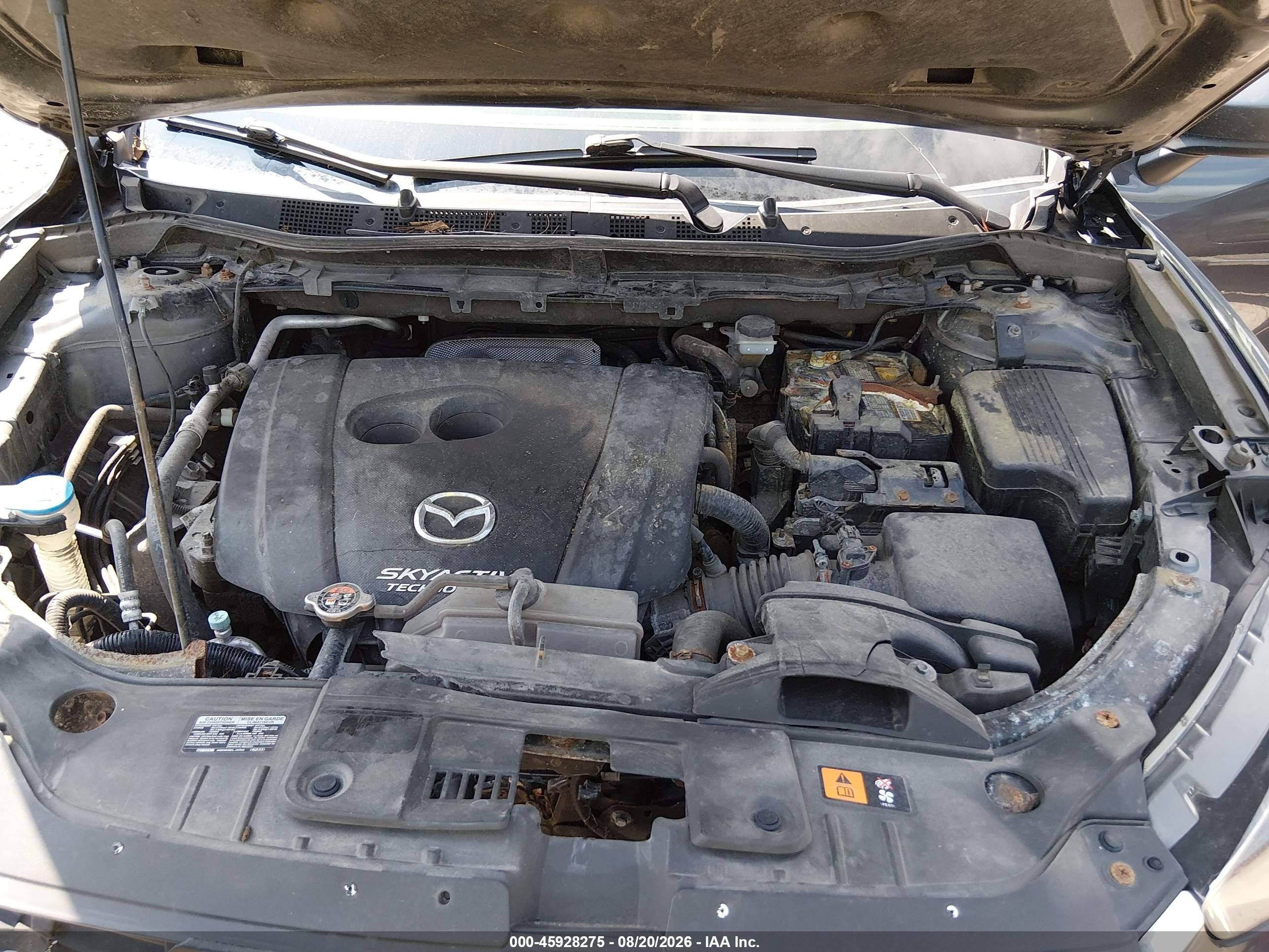 2014 Mazda Cx-5 Grand Touring Серый vin: JM3KE4DY5E0364172