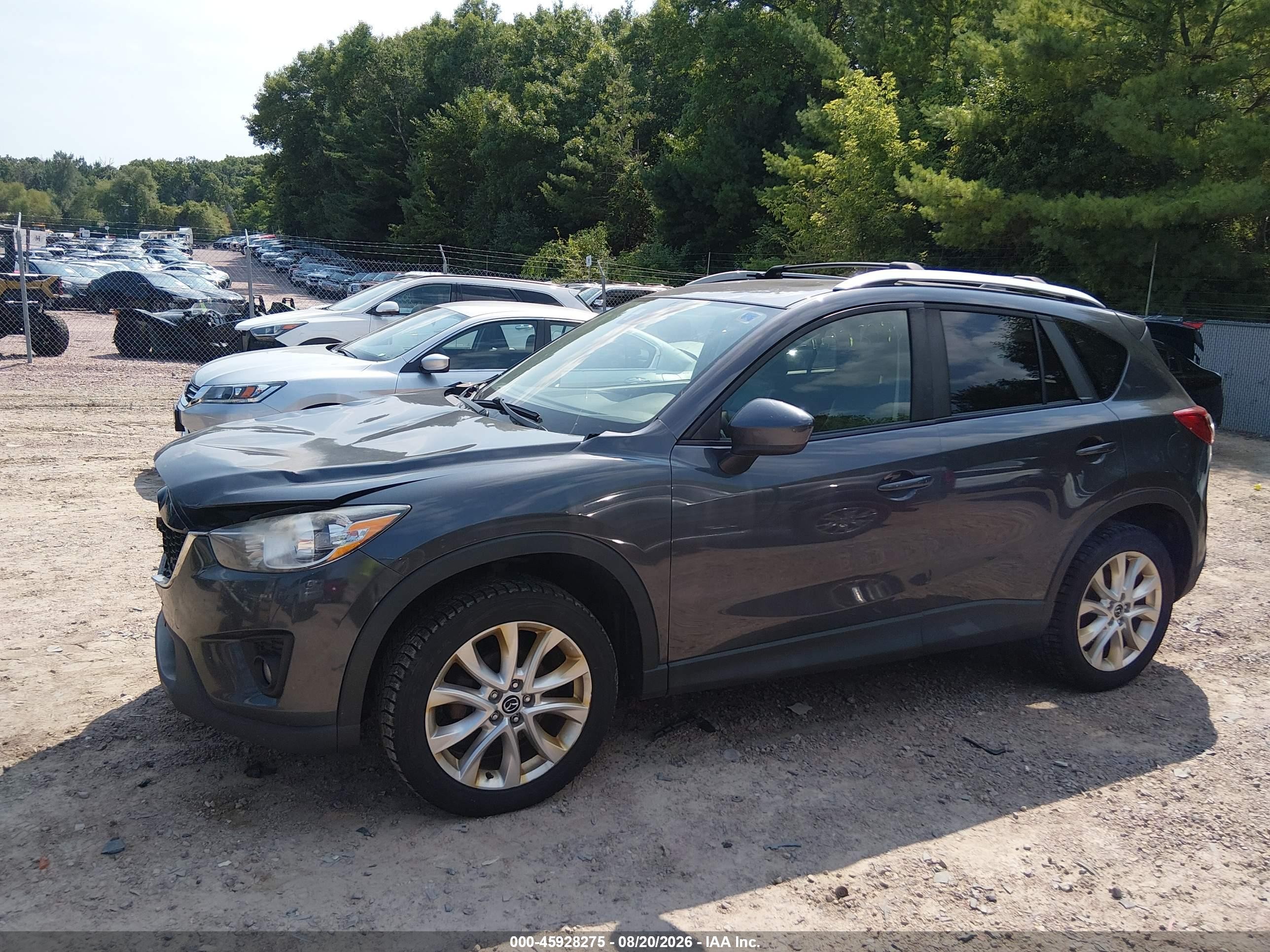 2014 Mazda Cx-5 Grand Touring Серый vin: JM3KE4DY5E0364172