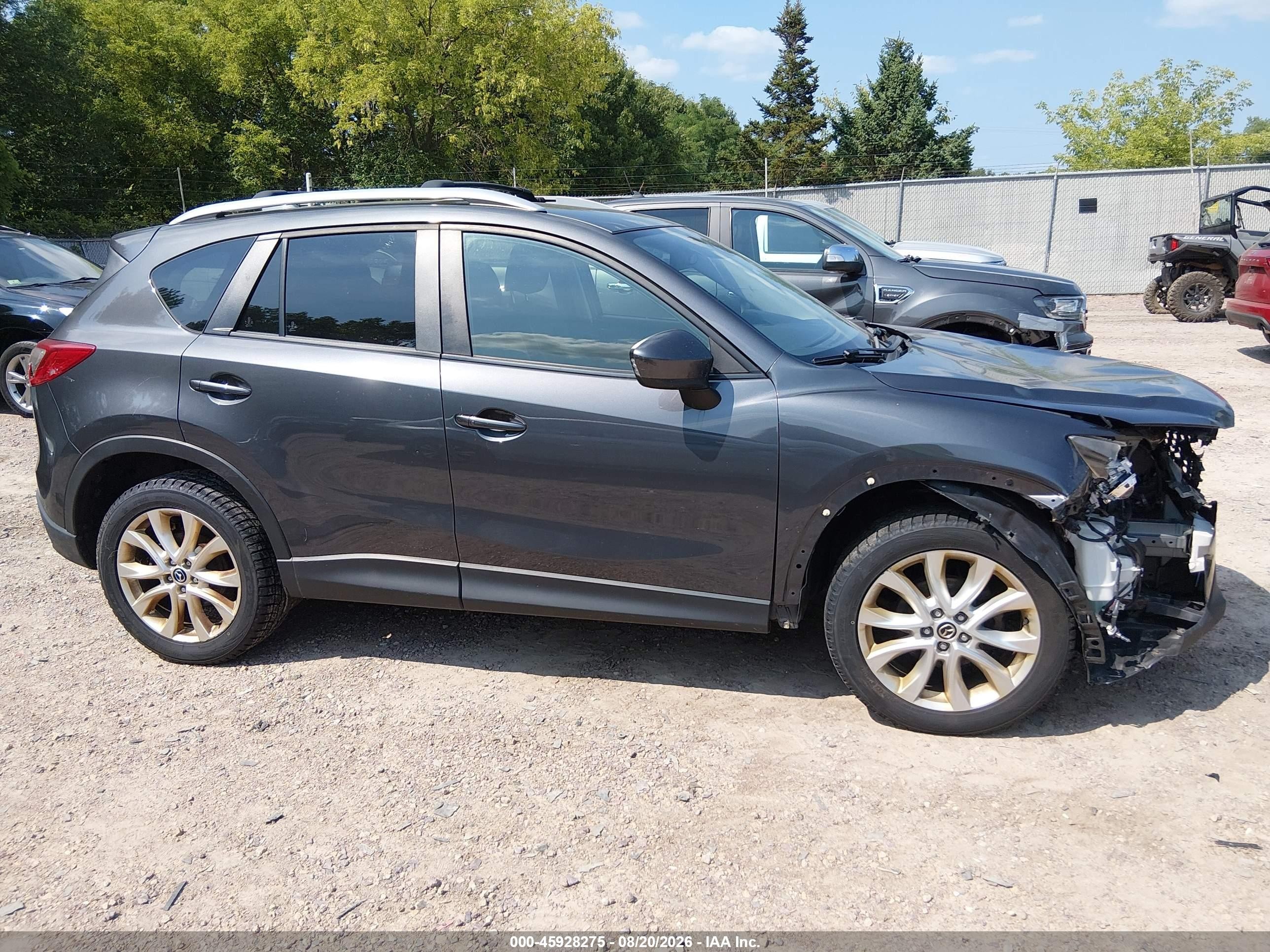 2014 Mazda Cx-5 Grand Touring Серый vin: JM3KE4DY5E0364172