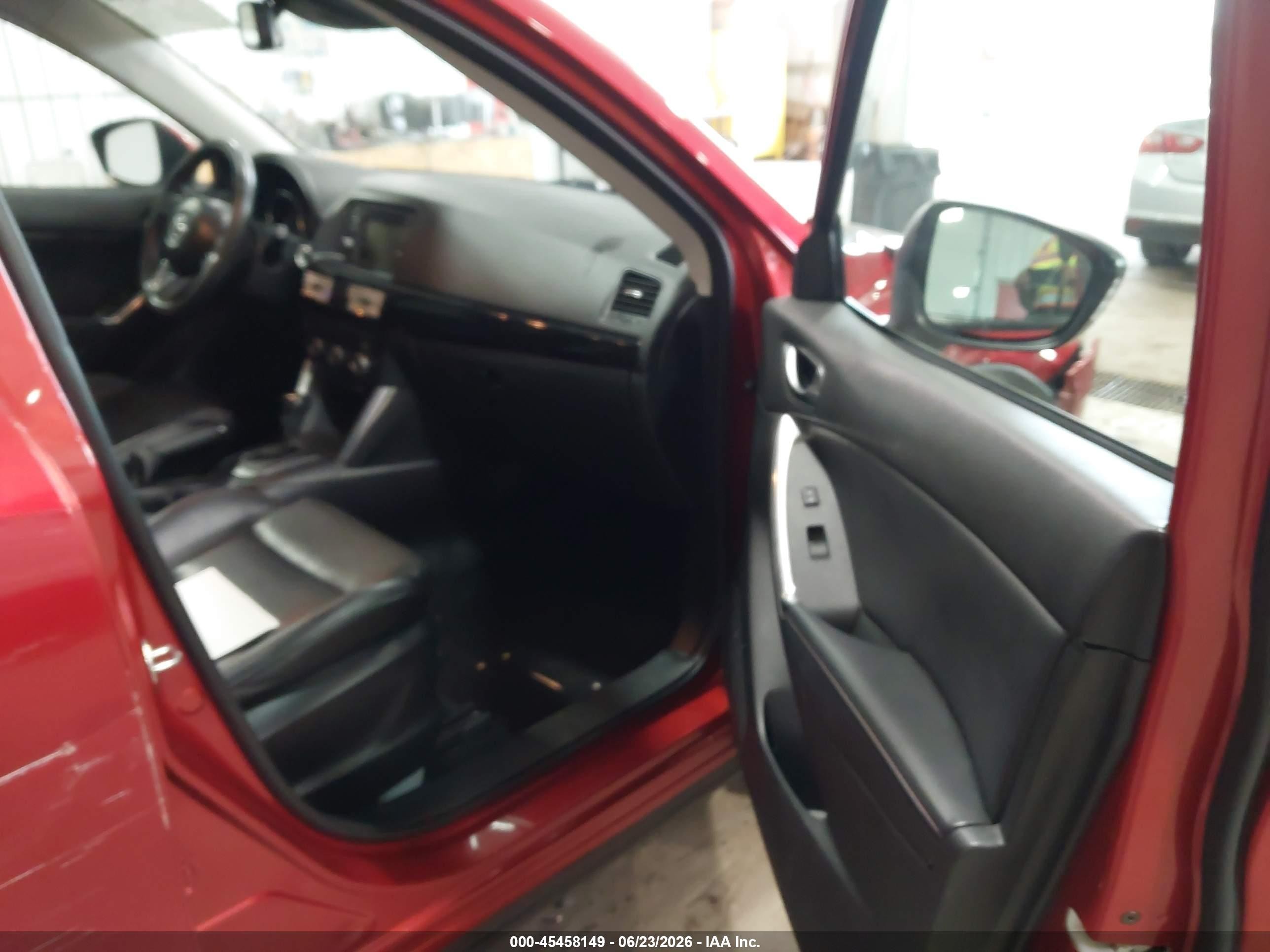 2014 Mazda Cx-5 Grand Touring Red vin: JM3KE4DY5E0370974