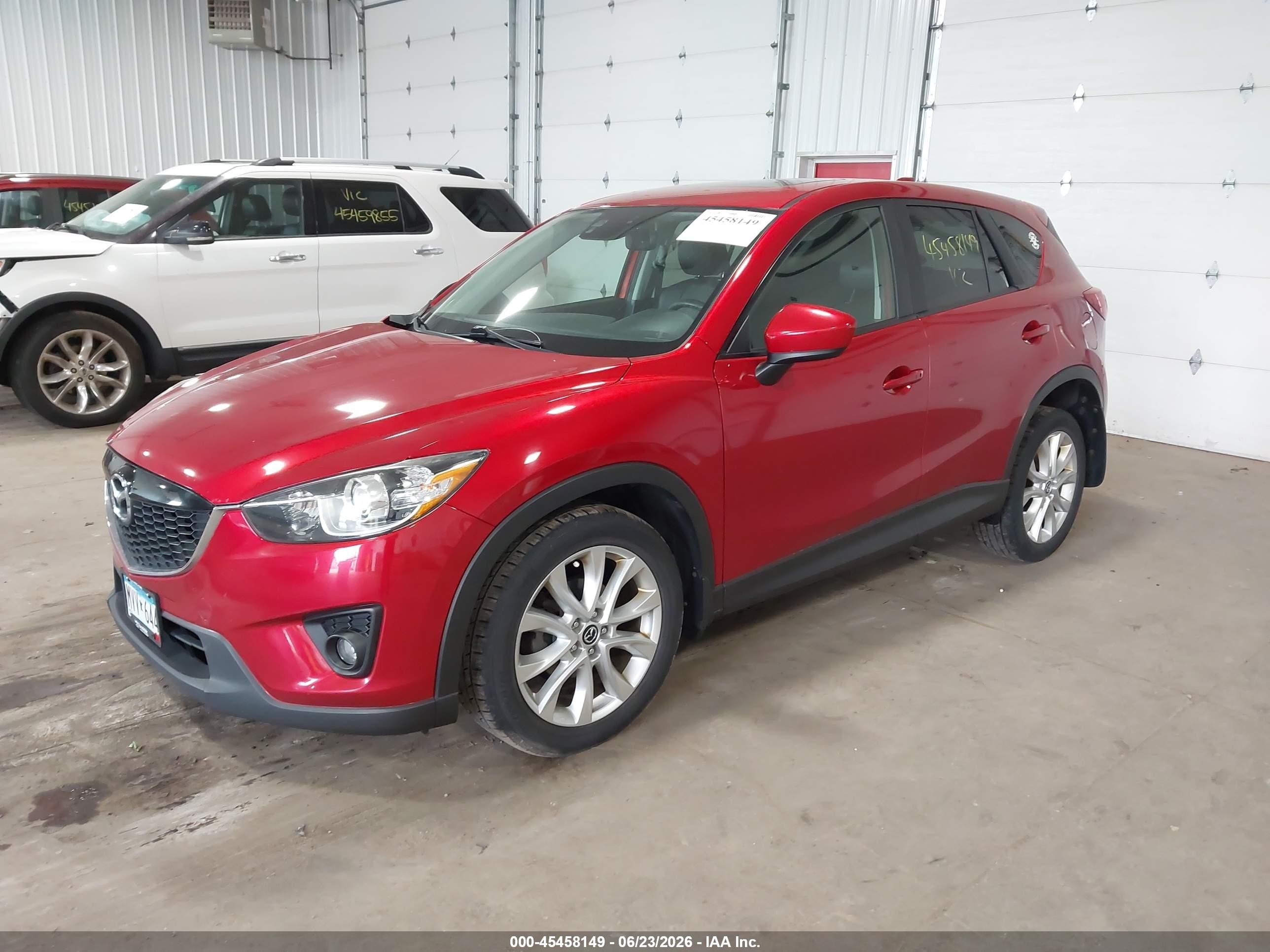2014 Mazda Cx-5 Grand Touring Red vin: JM3KE4DY5E0370974