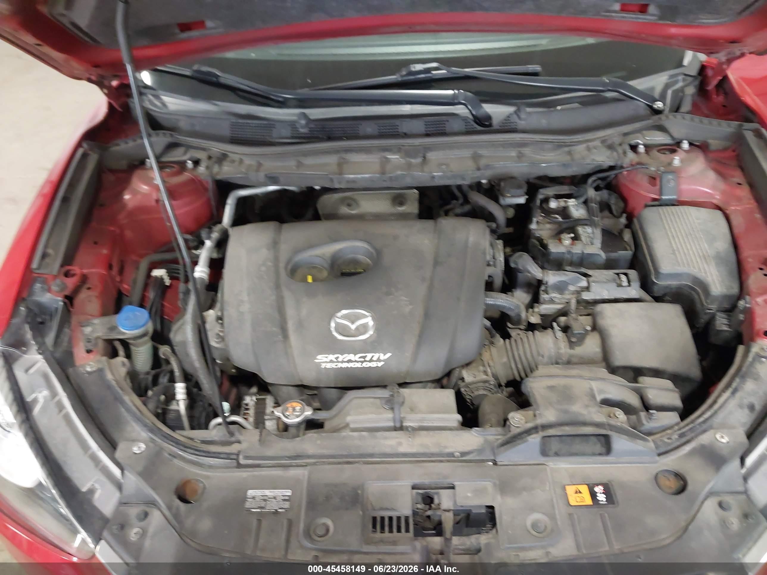 2014 Mazda Cx-5 Grand Touring Red vin: JM3KE4DY5E0370974