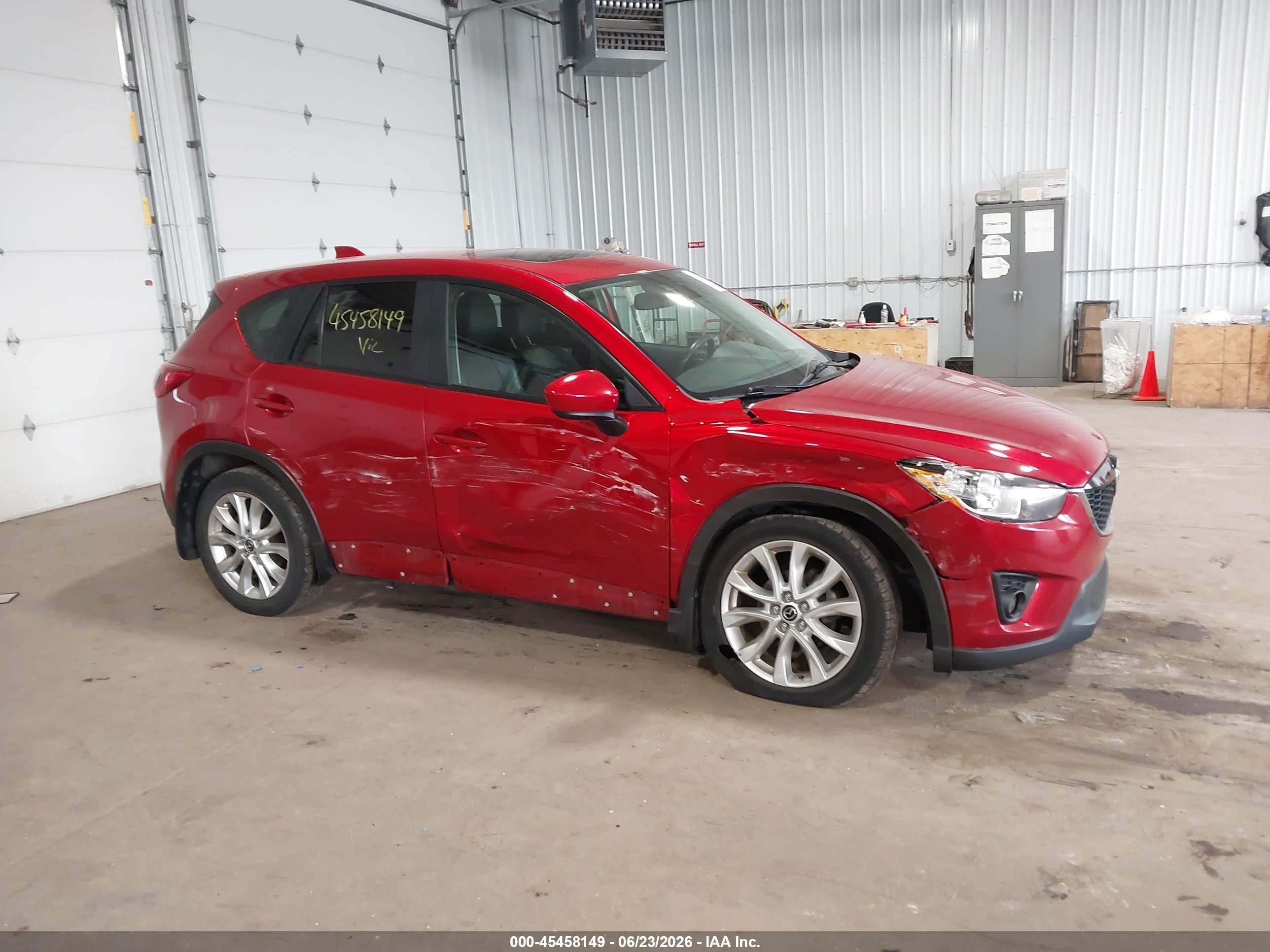 2014 Mazda Cx-5 Grand Touring Red vin: JM3KE4DY5E0370974
