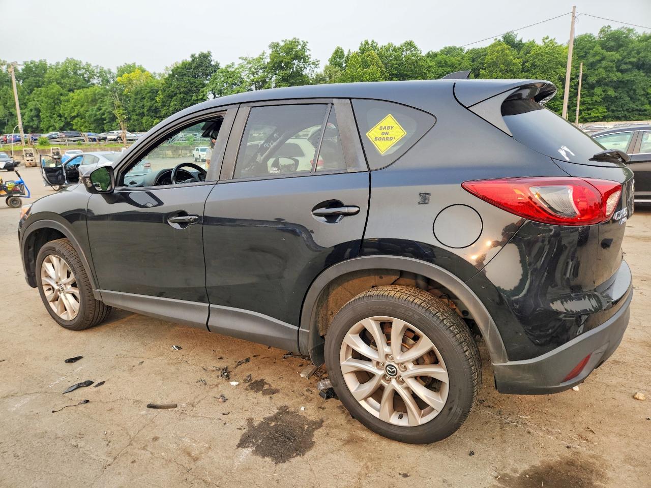 2014 Mazda Cx-5 Gt Черный vin: JM3KE4DY5E0421597
