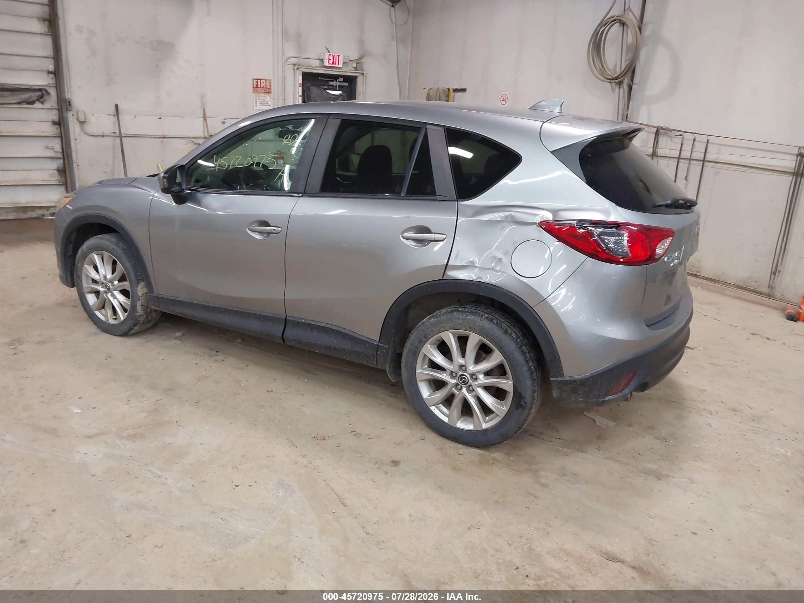 2014 Mazda Cx-5 Grand Touring Серебряный vin: JM3KE4DY5E0421891
