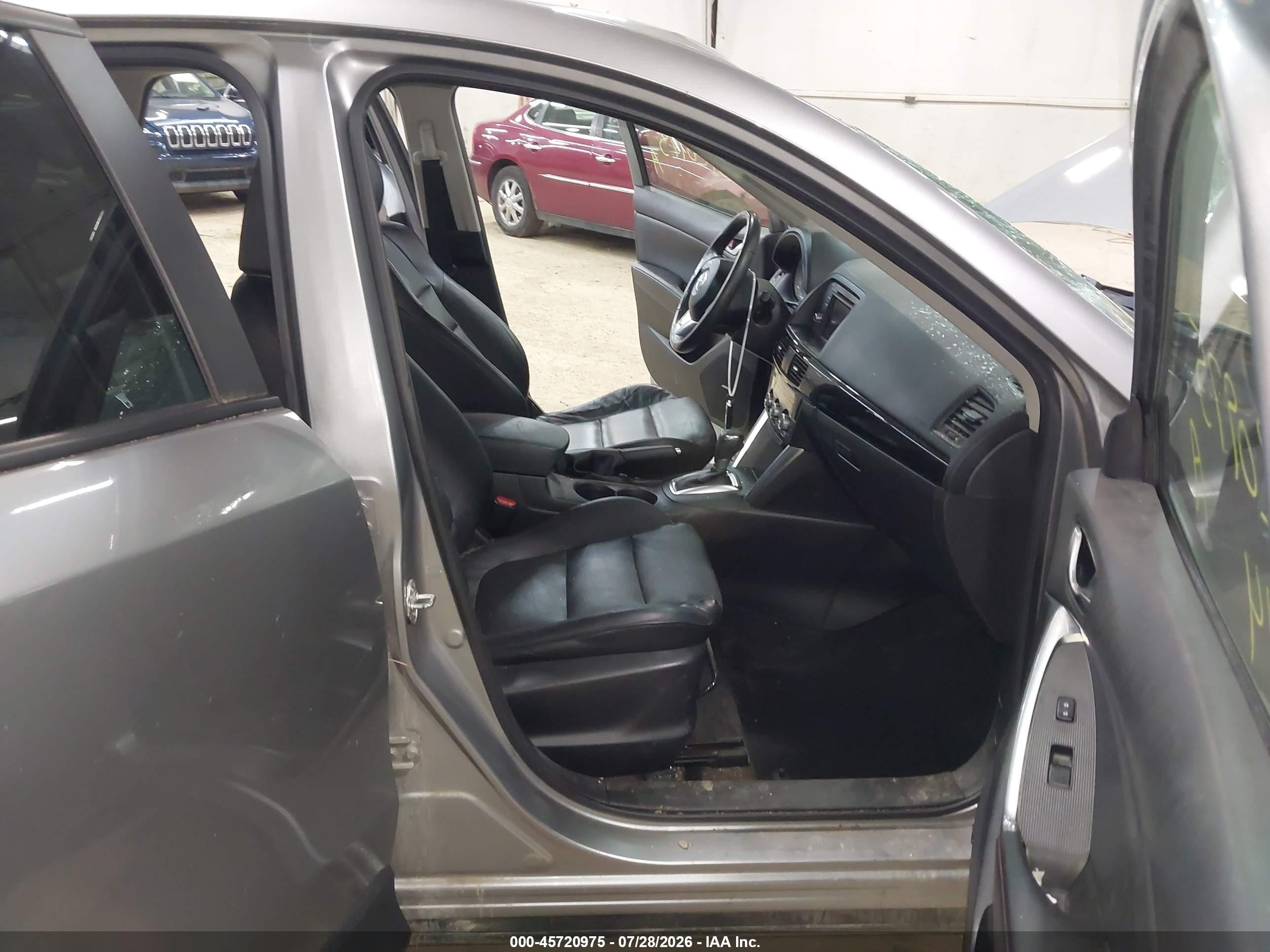 2014 Mazda Cx-5 Grand Touring Серебряный vin: JM3KE4DY5E0421891