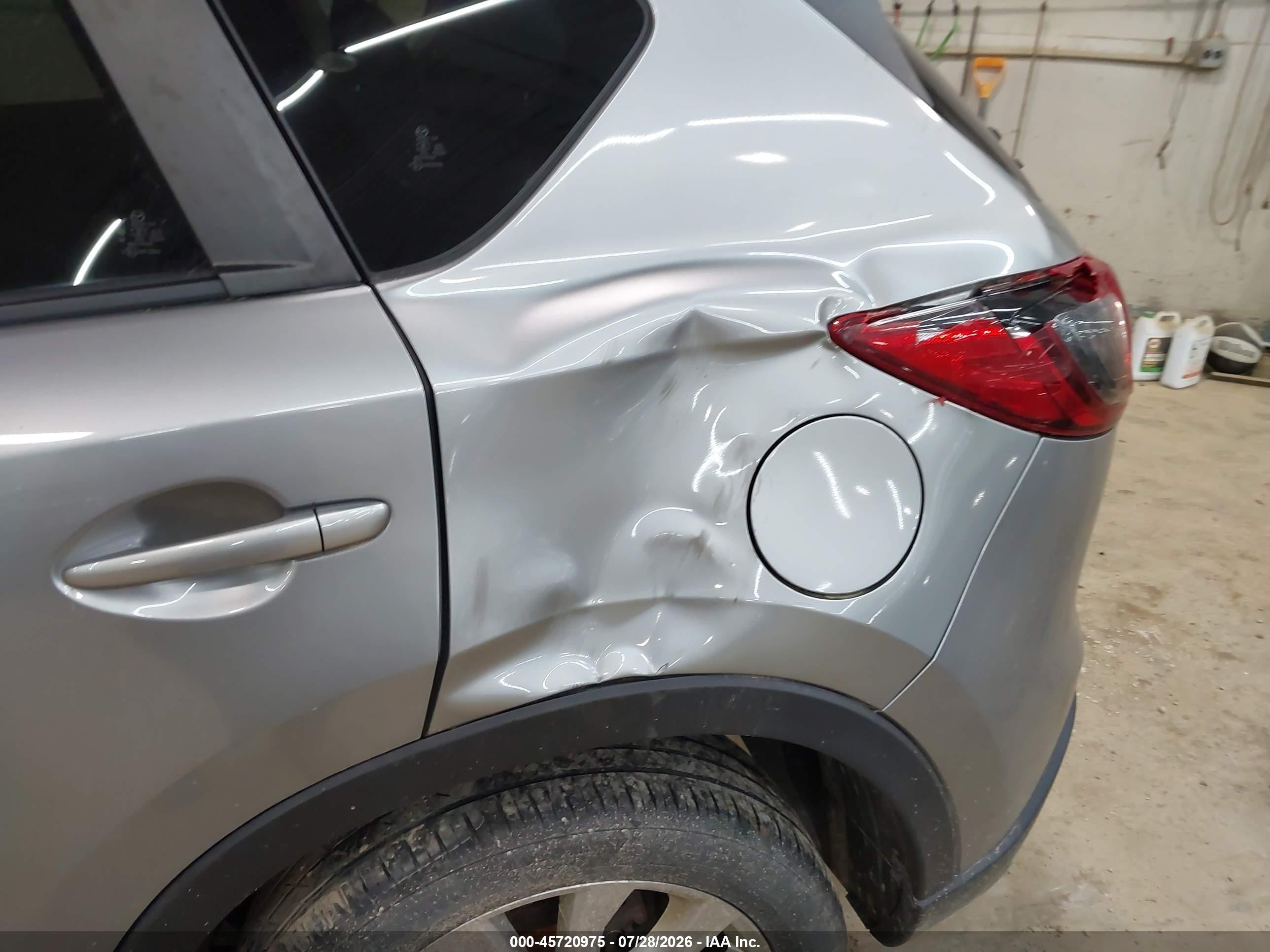 2014 Mazda Cx-5 Grand Touring Серебряный vin: JM3KE4DY5E0421891