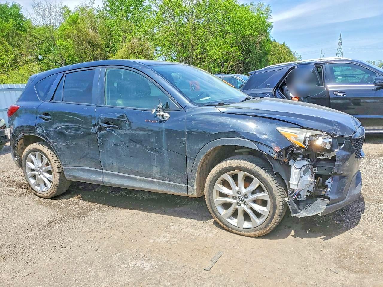 2015 Mazda Cx-5 Gt Черный vin: JM3KE4DY5F0450437