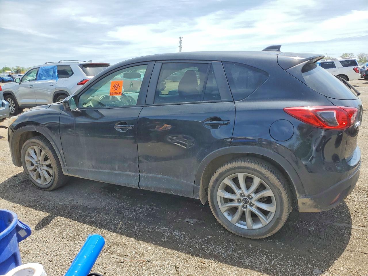 2015 Mazda Cx-5 Gt Черный vin: JM3KE4DY5F0450437