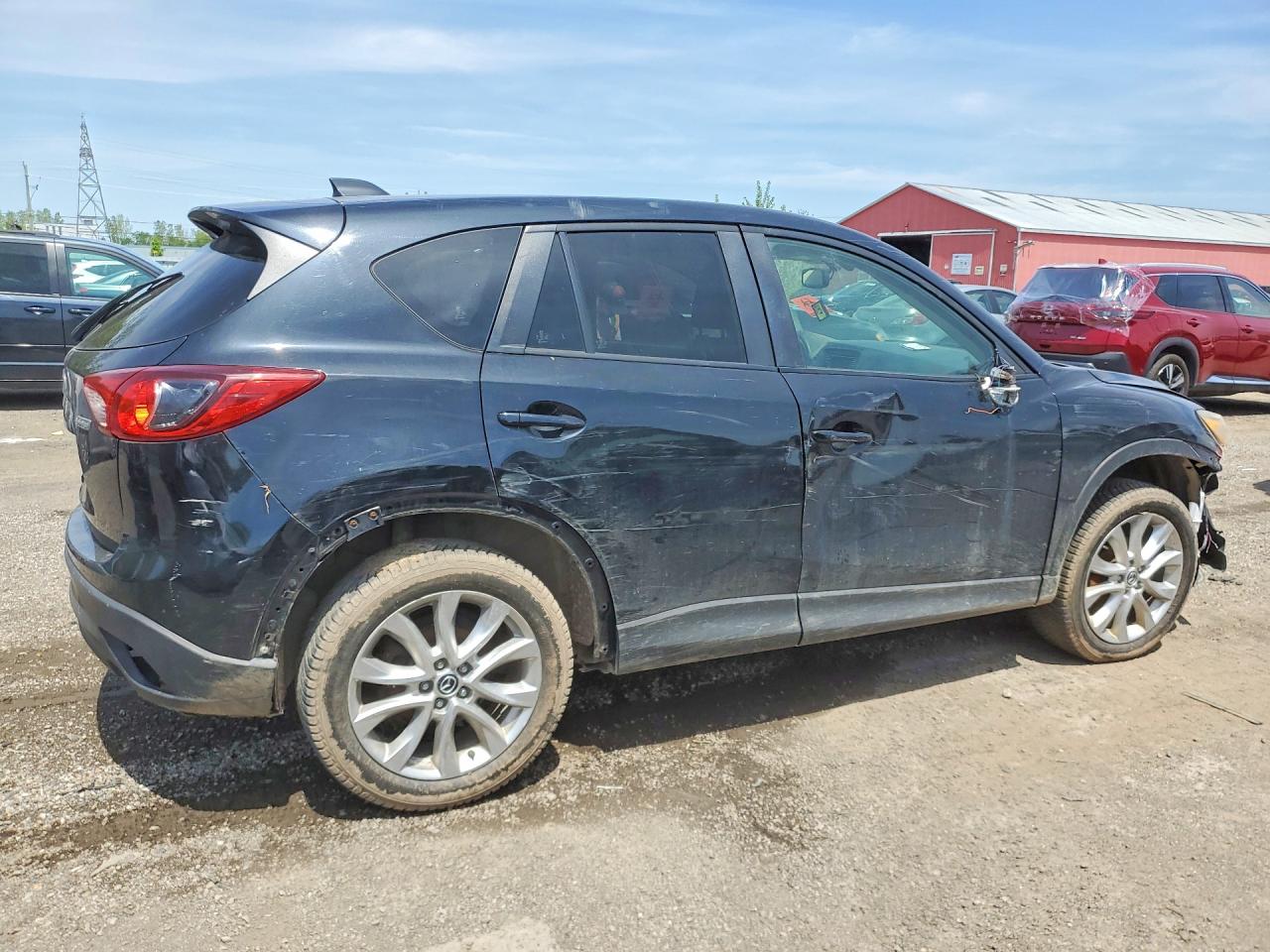 2015 Mazda Cx-5 Gt Черный vin: JM3KE4DY5F0450437