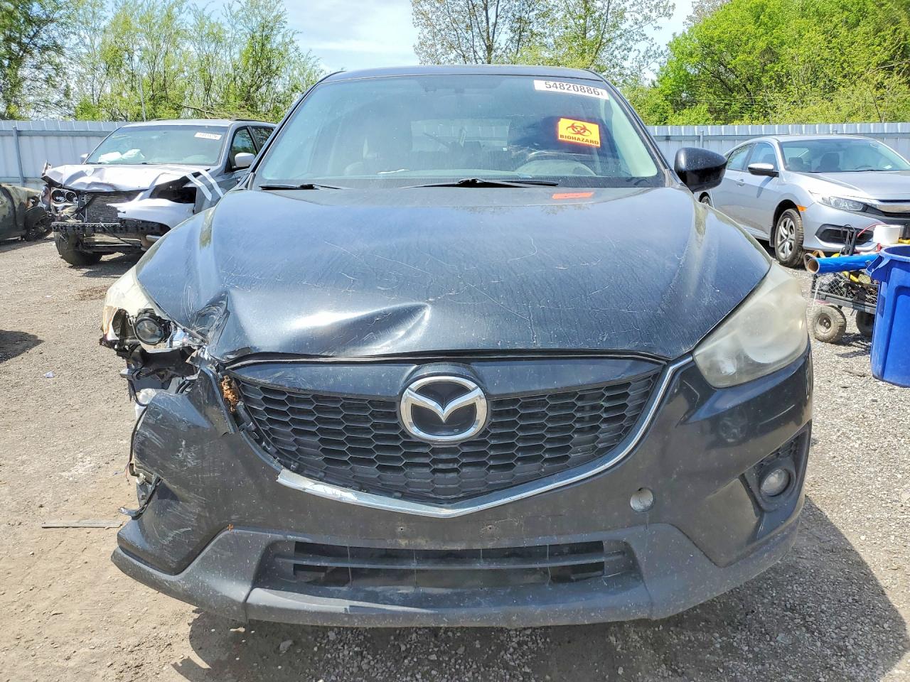 2015 Mazda Cx-5 Gt Черный vin: JM3KE4DY5F0450437