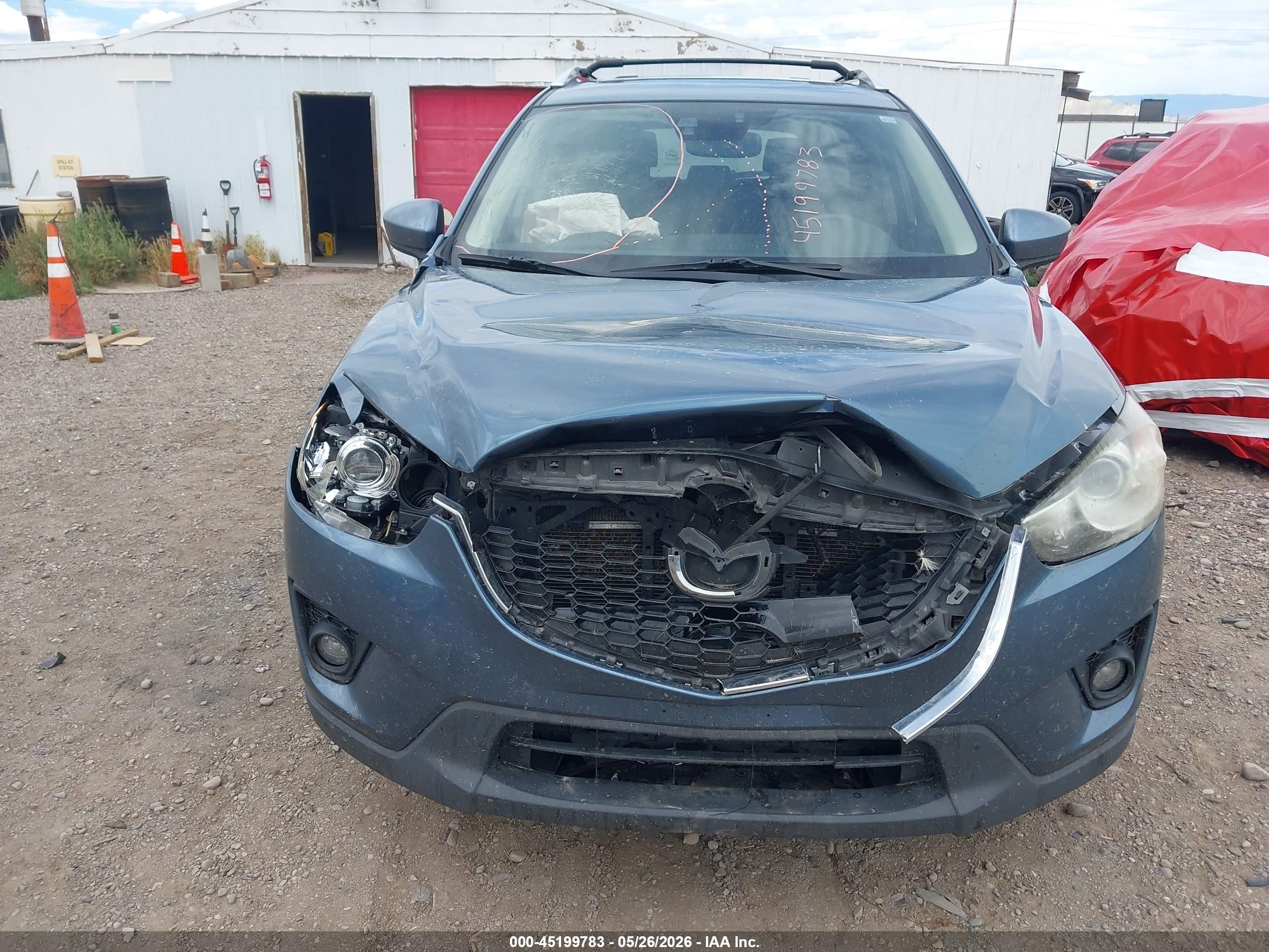 2015 Mazda Cx-5 Grand Touring Blue vin: JM3KE4DY5F0454794