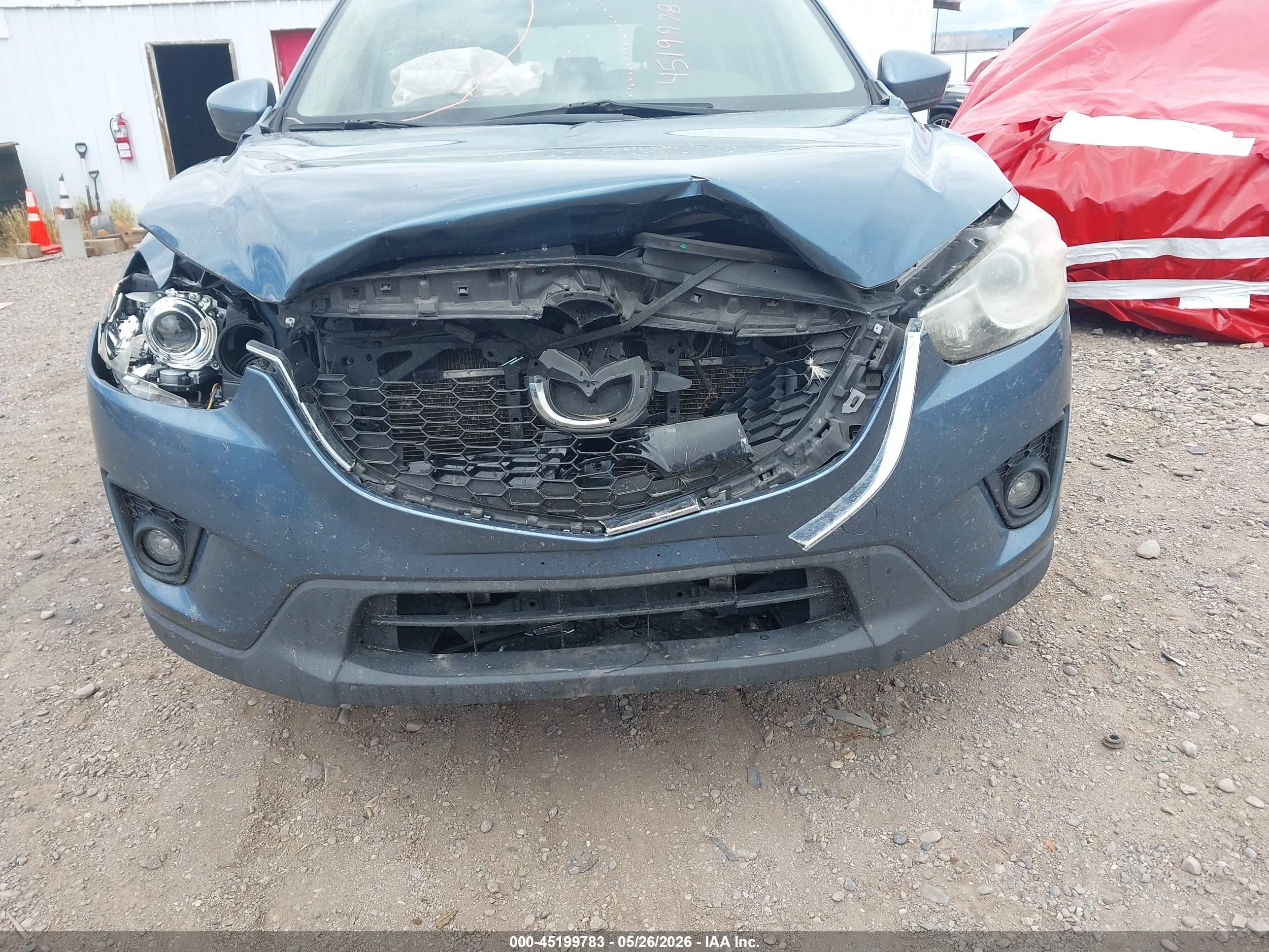 2015 Mazda Cx-5 Grand Touring Blue vin: JM3KE4DY5F0454794