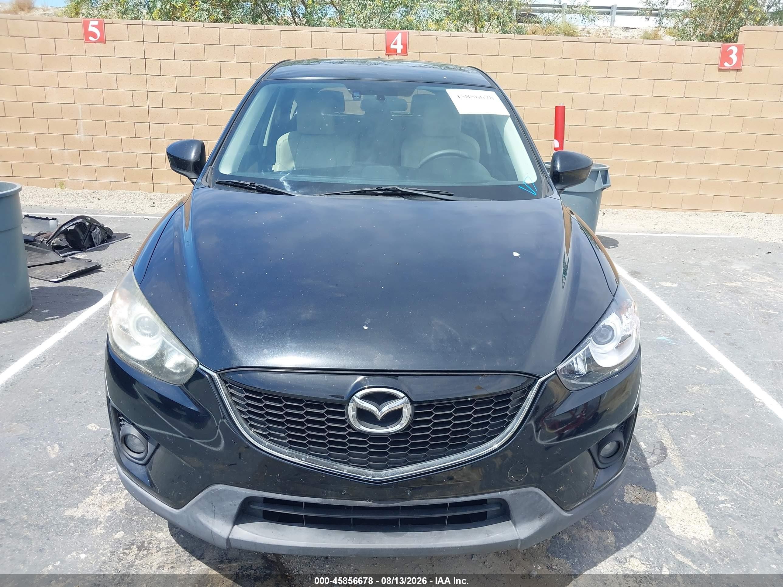 2015 Mazda Cx-5 Grand Touring Black vin: JM3KE4DY5F0456870