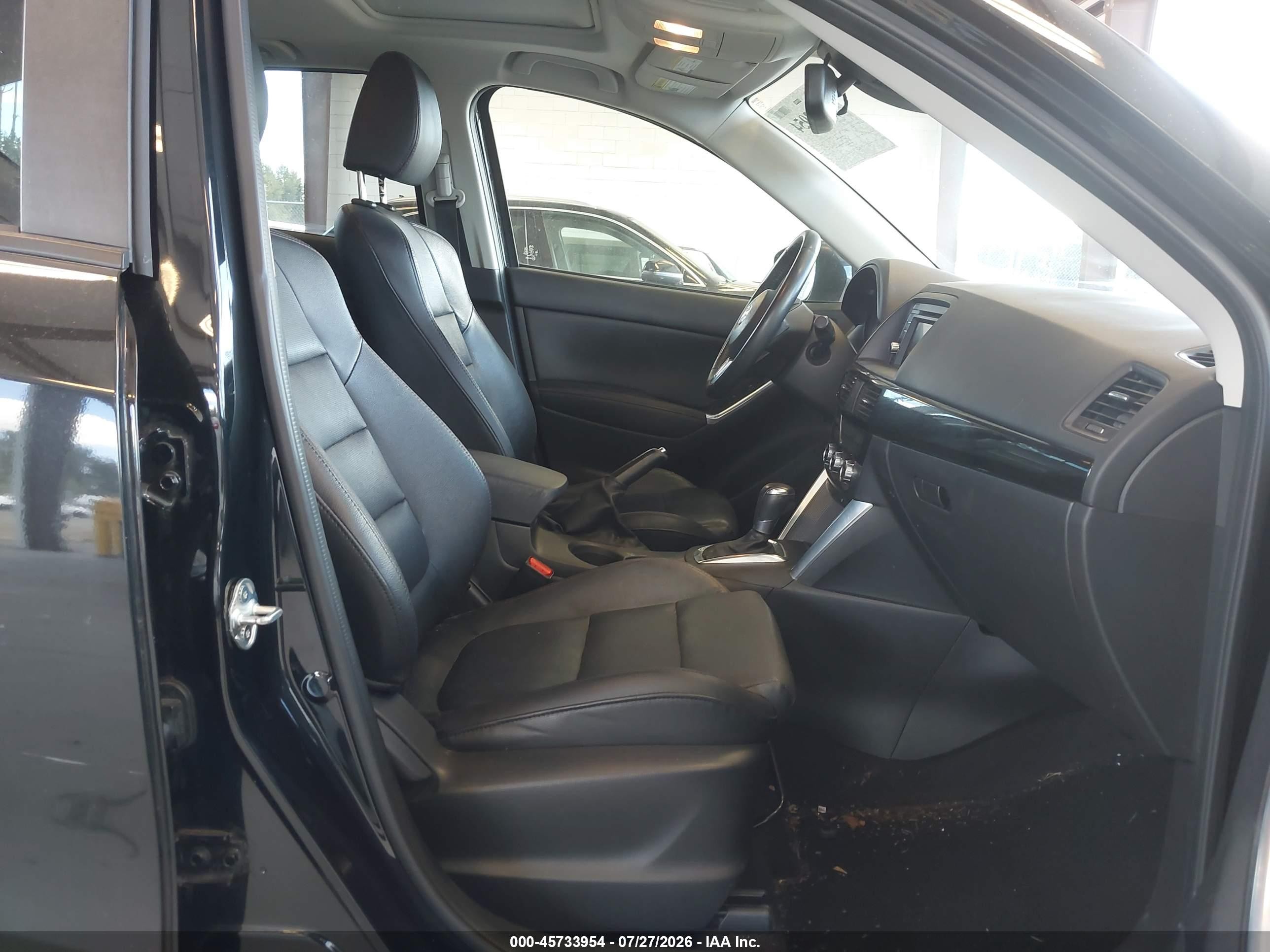 2015 Mazda Cx-5 Grand Touring Black vin: JM3KE4DY5F0471630