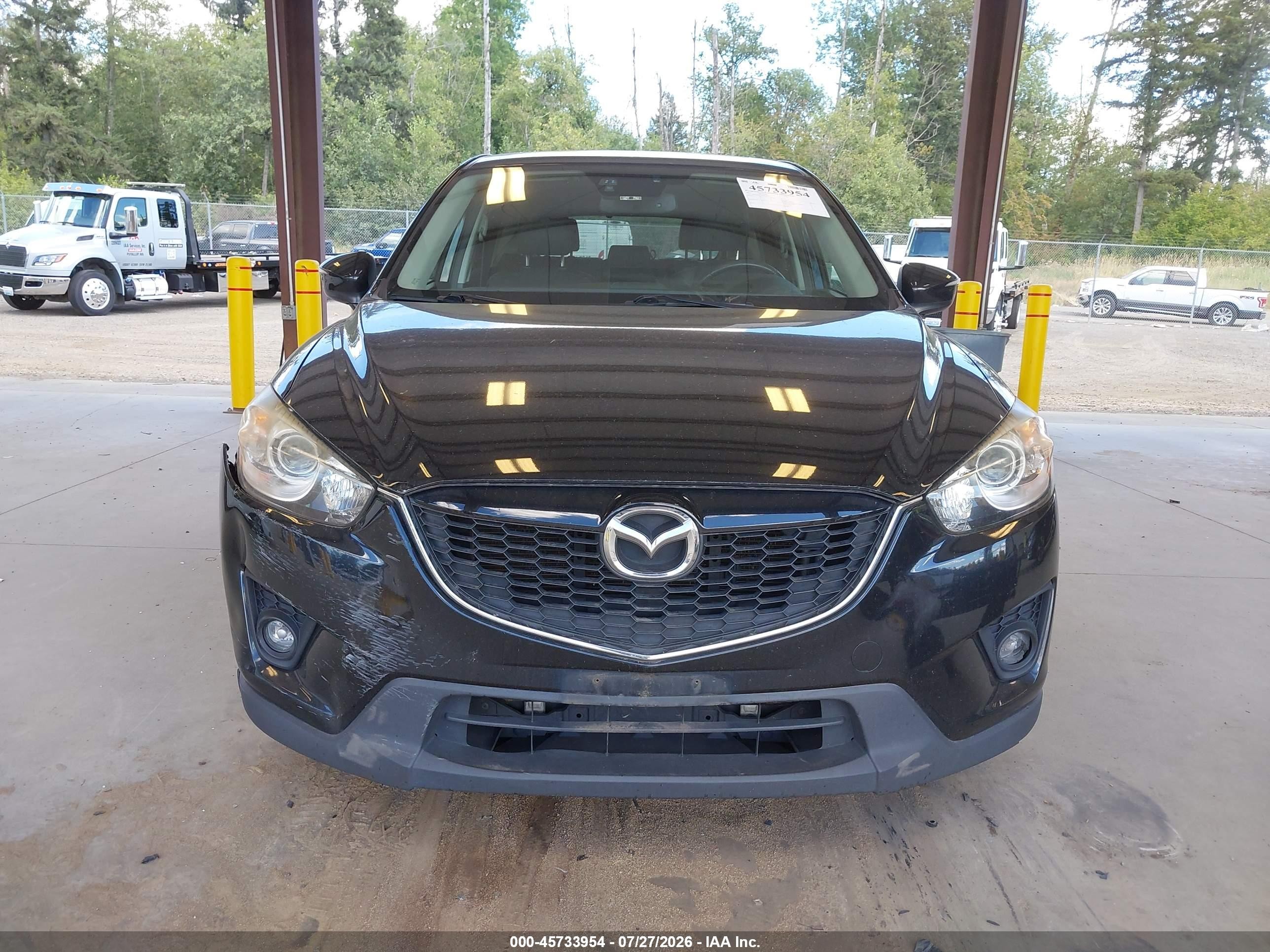 2015 Mazda Cx-5 Grand Touring Black vin: JM3KE4DY5F0471630