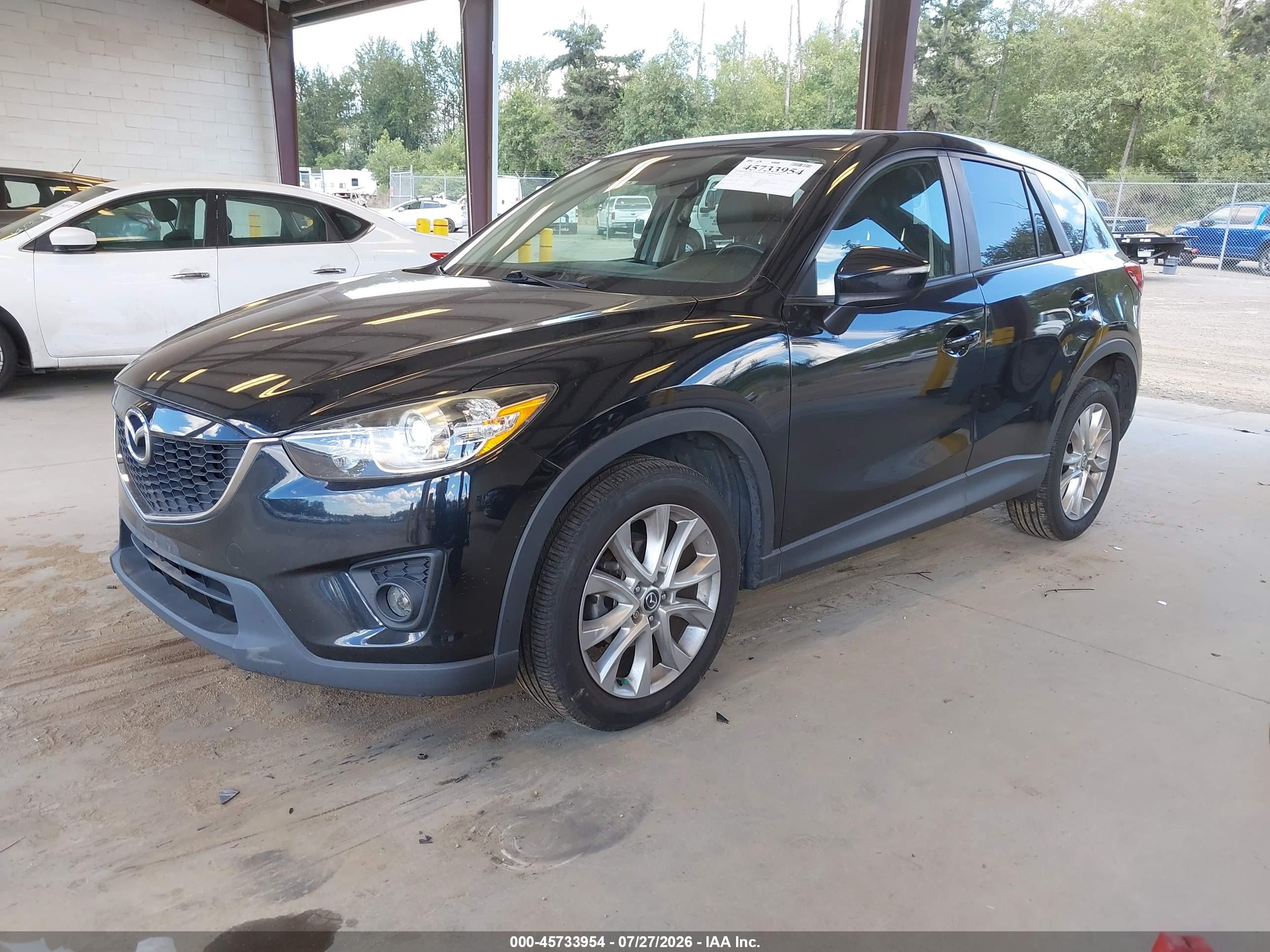2015 Mazda Cx-5 Grand Touring Black vin: JM3KE4DY5F0471630