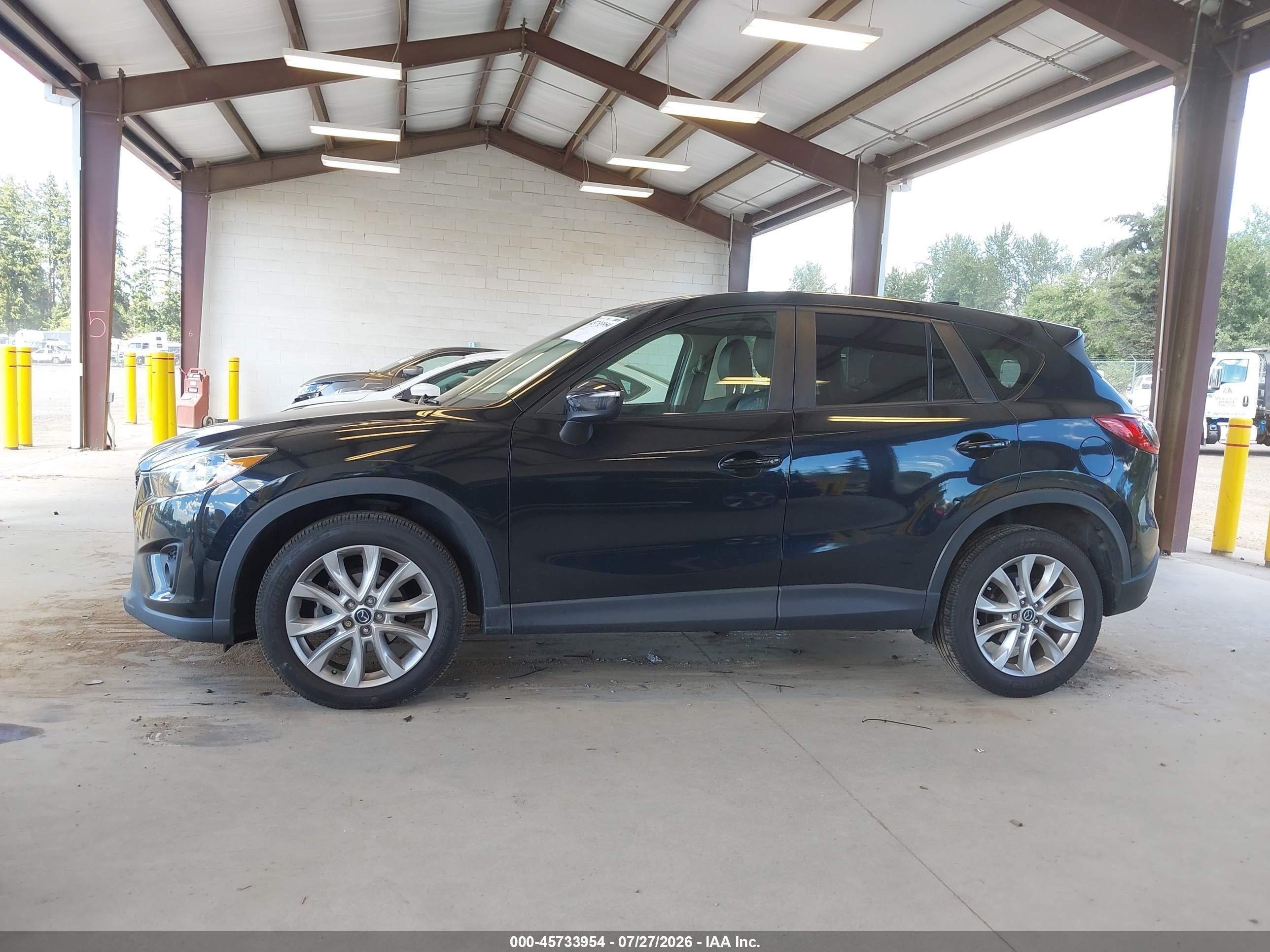 2015 Mazda Cx-5 Grand Touring Black vin: JM3KE4DY5F0471630