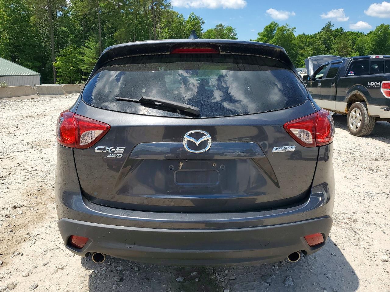 2015 Mazda Cx-5 Gt Gray vin: JM3KE4DY5F0473670