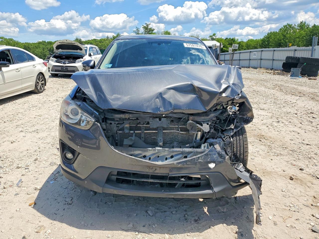 2015 Mazda Cx-5 Gt Gray vin: JM3KE4DY5F0473670