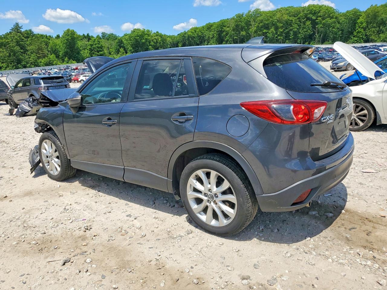 2015 Mazda Cx-5 Gt Gray vin: JM3KE4DY5F0473670