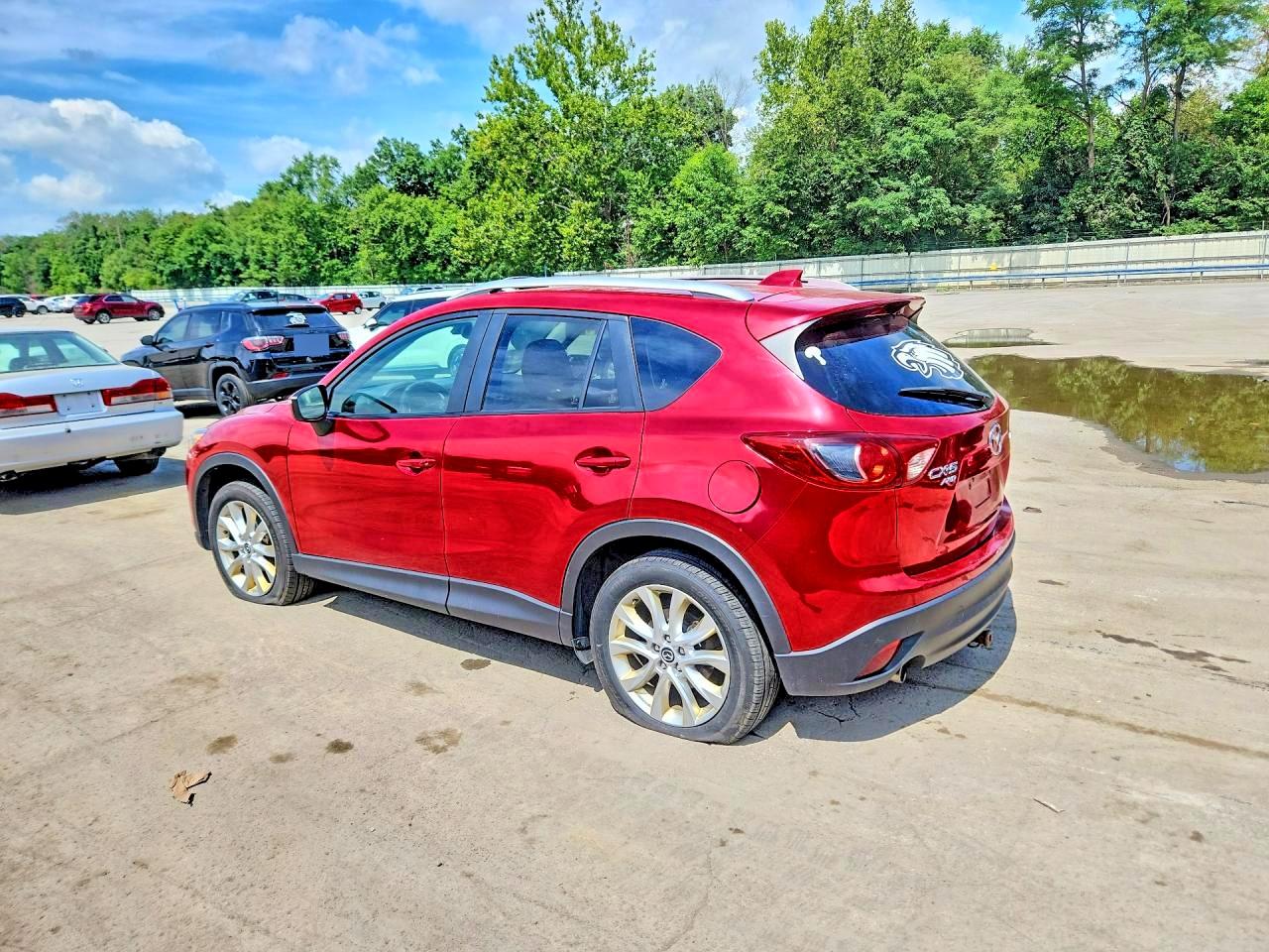 2015 Mazda Cx-5 Gt Burgundy vin: JM3KE4DY5F0540820