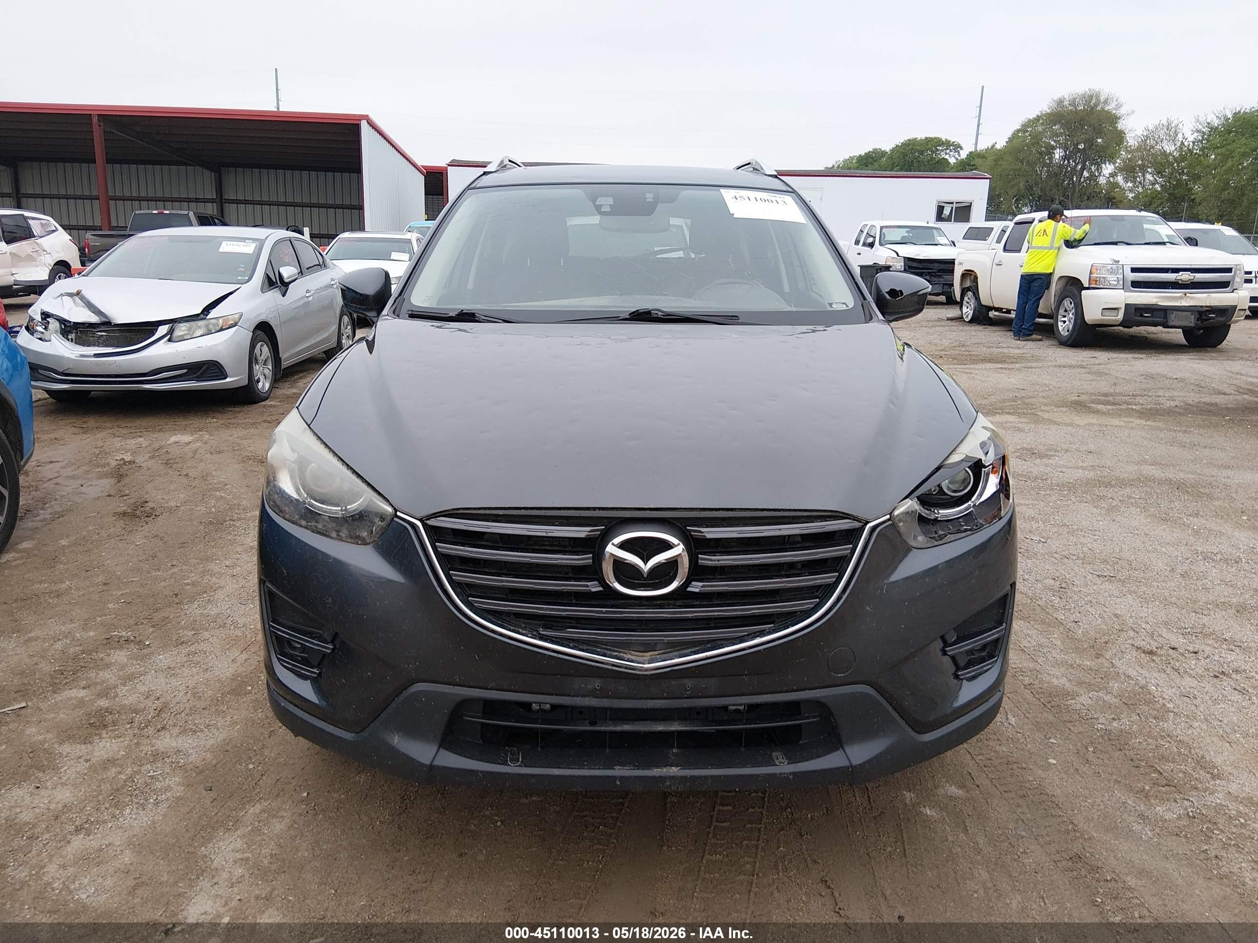 2016 Mazda Cx-5 Grand Touring Black vin: JM3KE4DY5G0753901