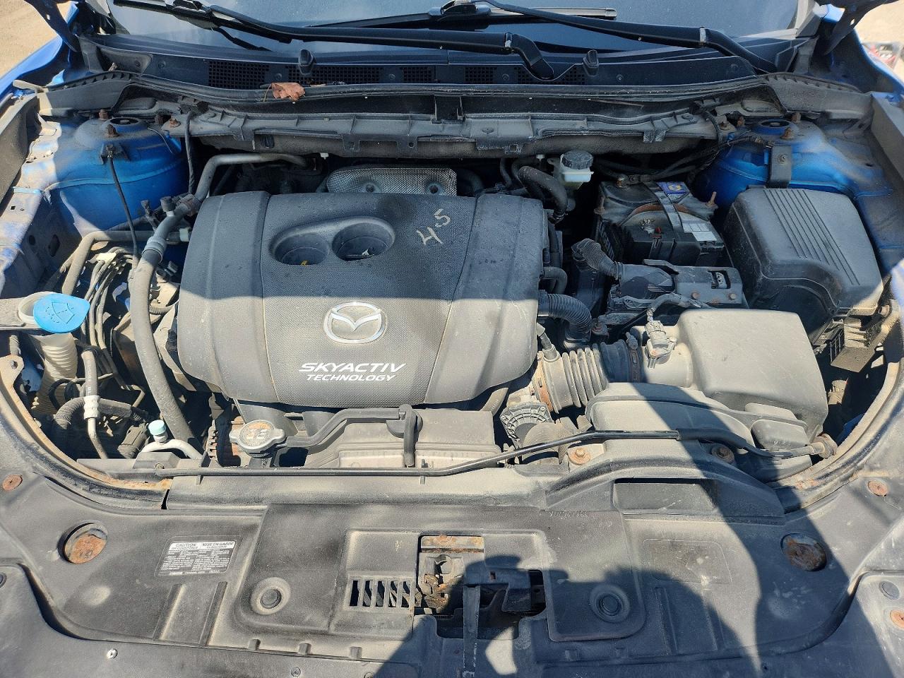 2014 Mazda Cx-5 Gt Синий vin: JM3KE4DY6E0307995
