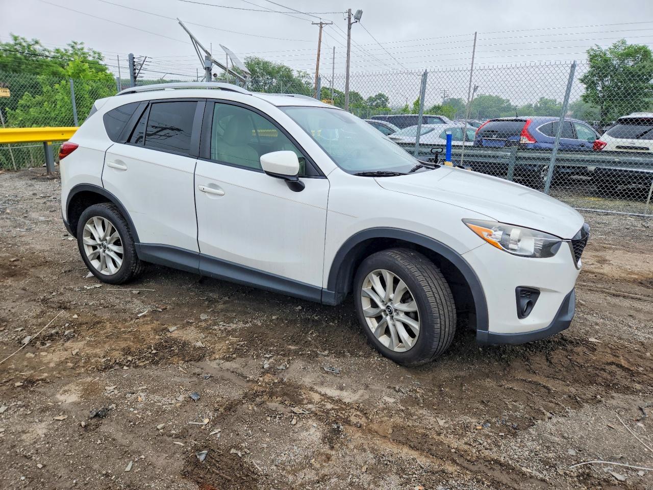 2014 Mazda Cx-5 Gt White vin: JM3KE4DY6E0363421