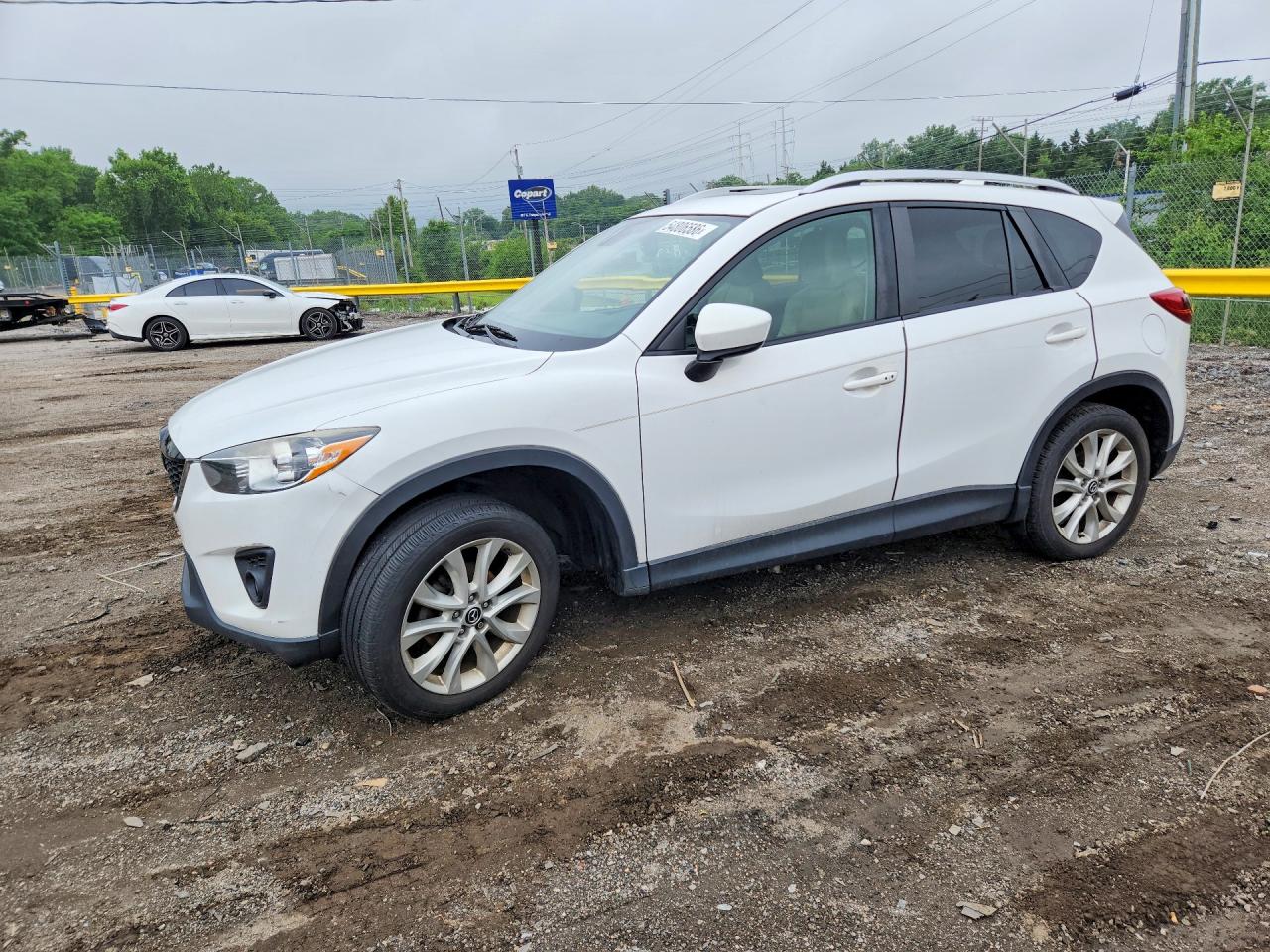 2014 Mazda Cx-5 Gt White vin: JM3KE4DY6E0363421