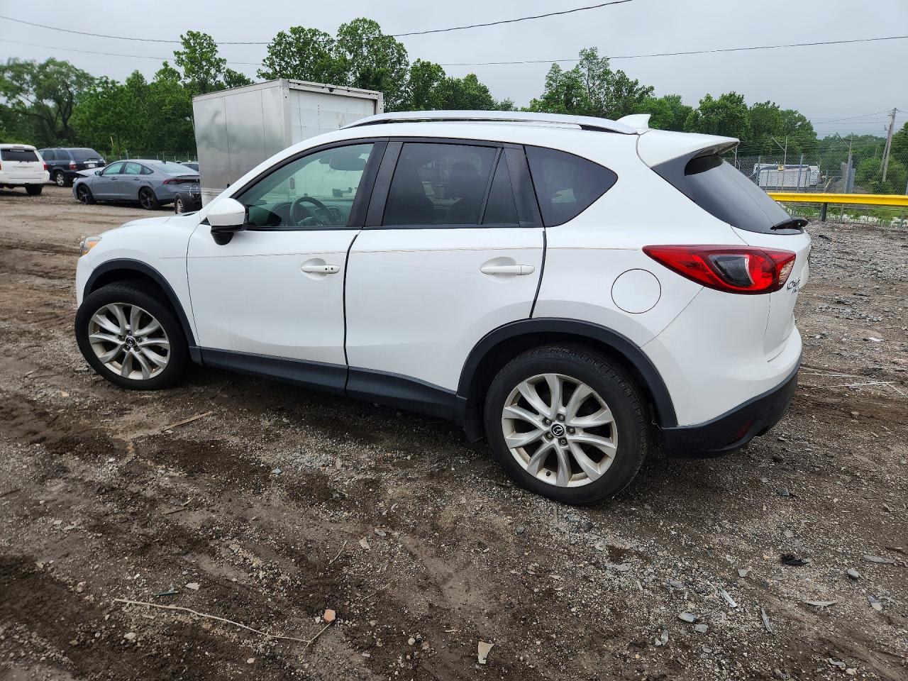 2014 Mazda Cx-5 Gt White vin: JM3KE4DY6E0363421