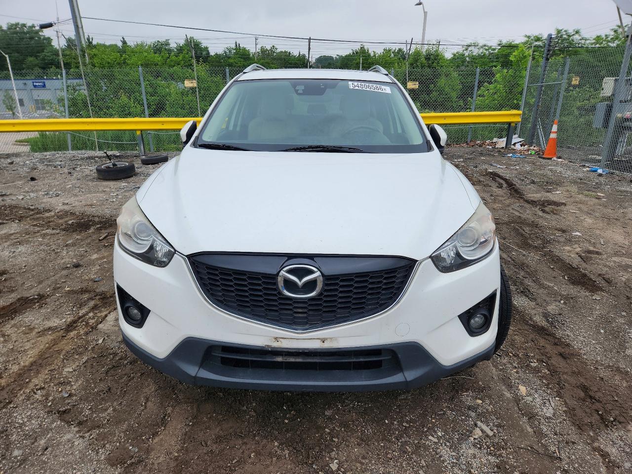 2014 Mazda Cx-5 Gt White vin: JM3KE4DY6E0363421