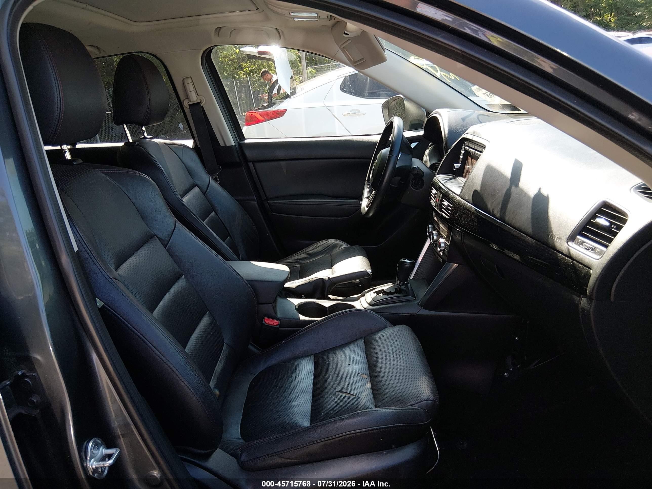 2014 Mazda Cx-5 Grand Touring Gray vin: JM3KE4DY6E0371566