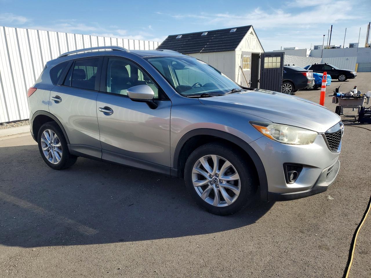 2014 Mazda Cx-5 Gt Silver vin: JM3KE4DY6E0376301