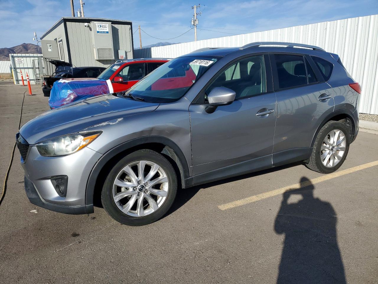 2014 Mazda Cx-5 Gt Silver vin: JM3KE4DY6E0376301
