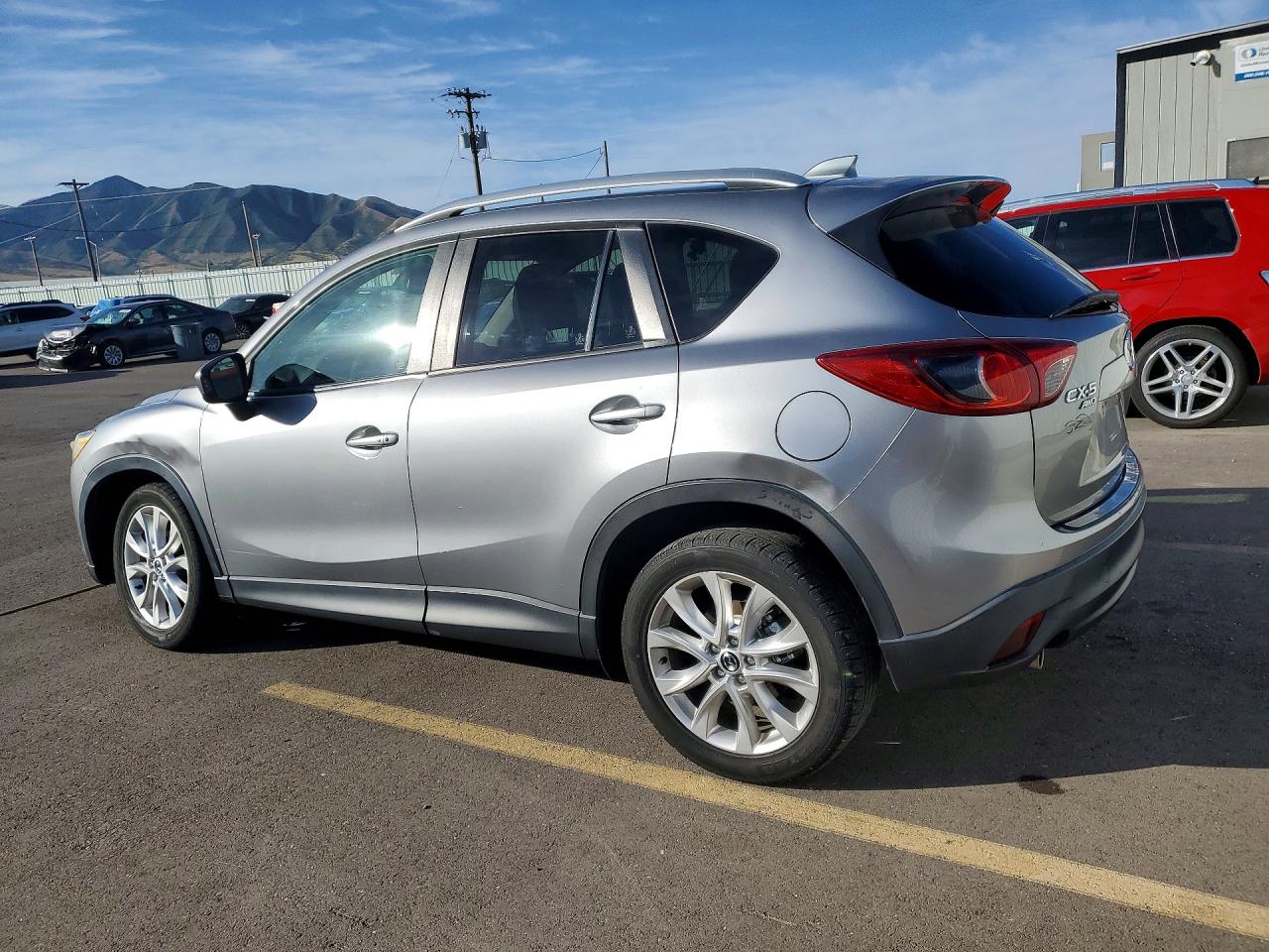 2014 Mazda Cx-5 Gt Silver vin: JM3KE4DY6E0376301