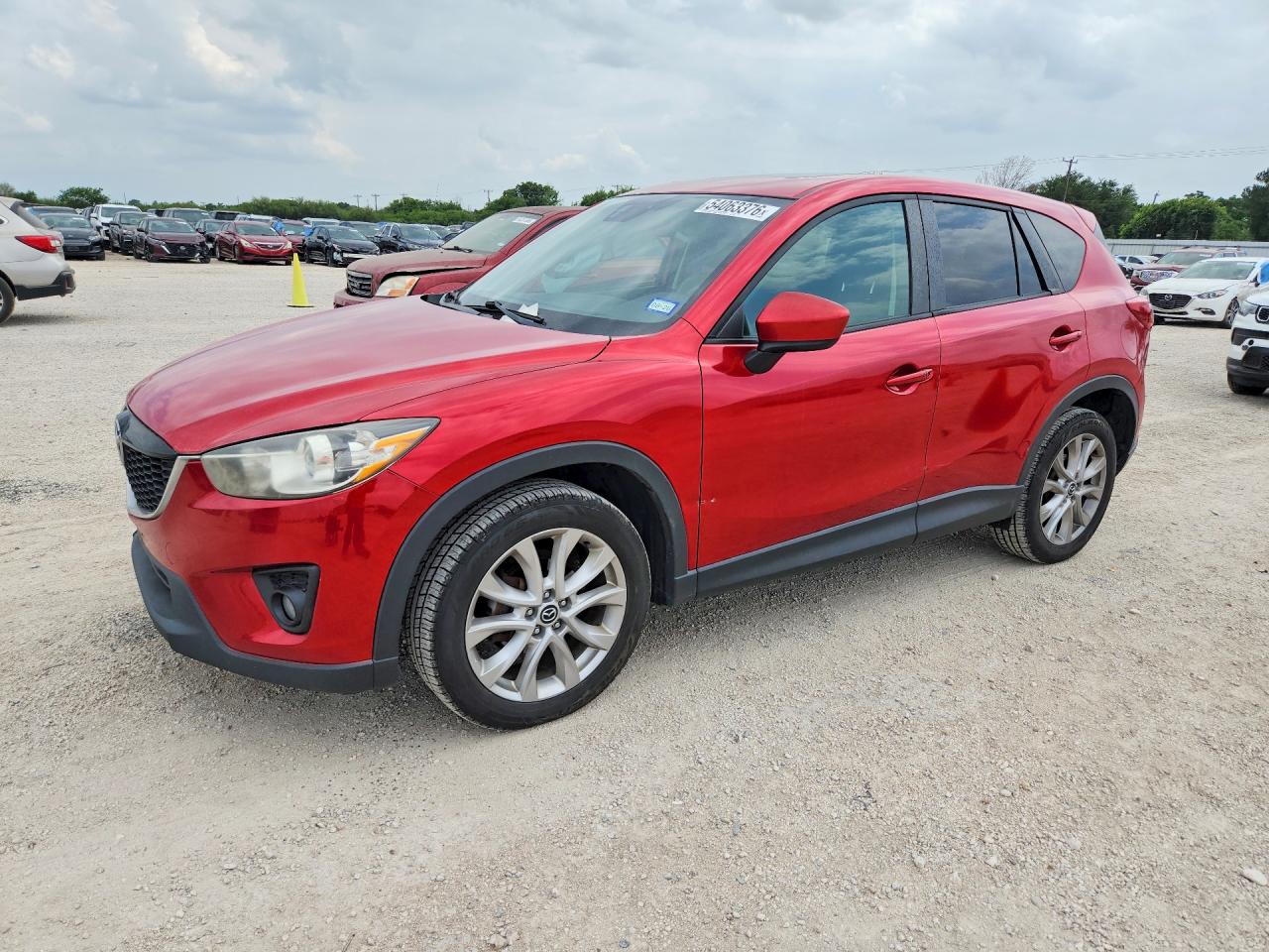 2015 Mazda Cx-5 Gt Red vin: JM3KE4DY6F0456957