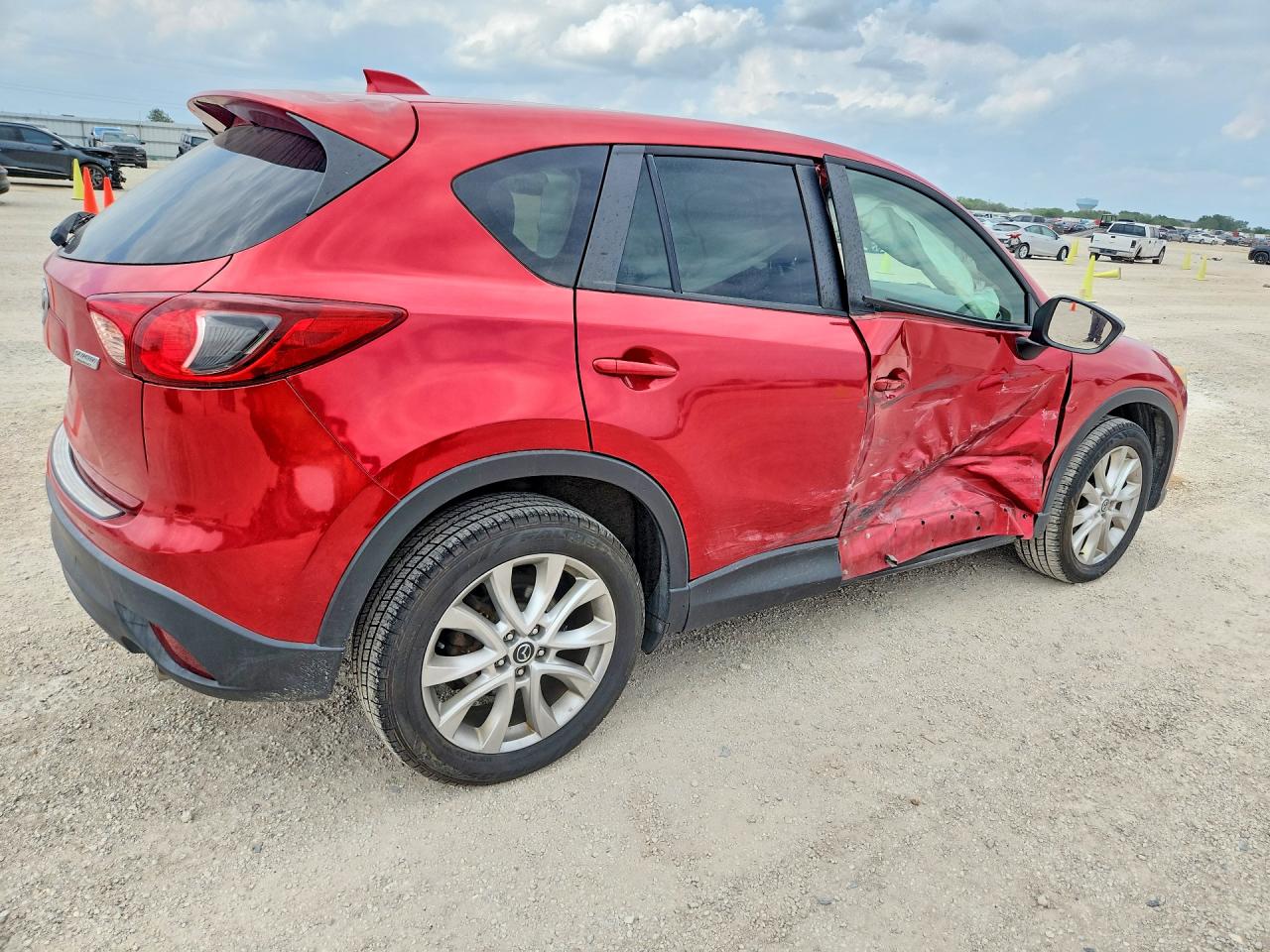 2015 Mazda Cx-5 Gt Red vin: JM3KE4DY6F0456957