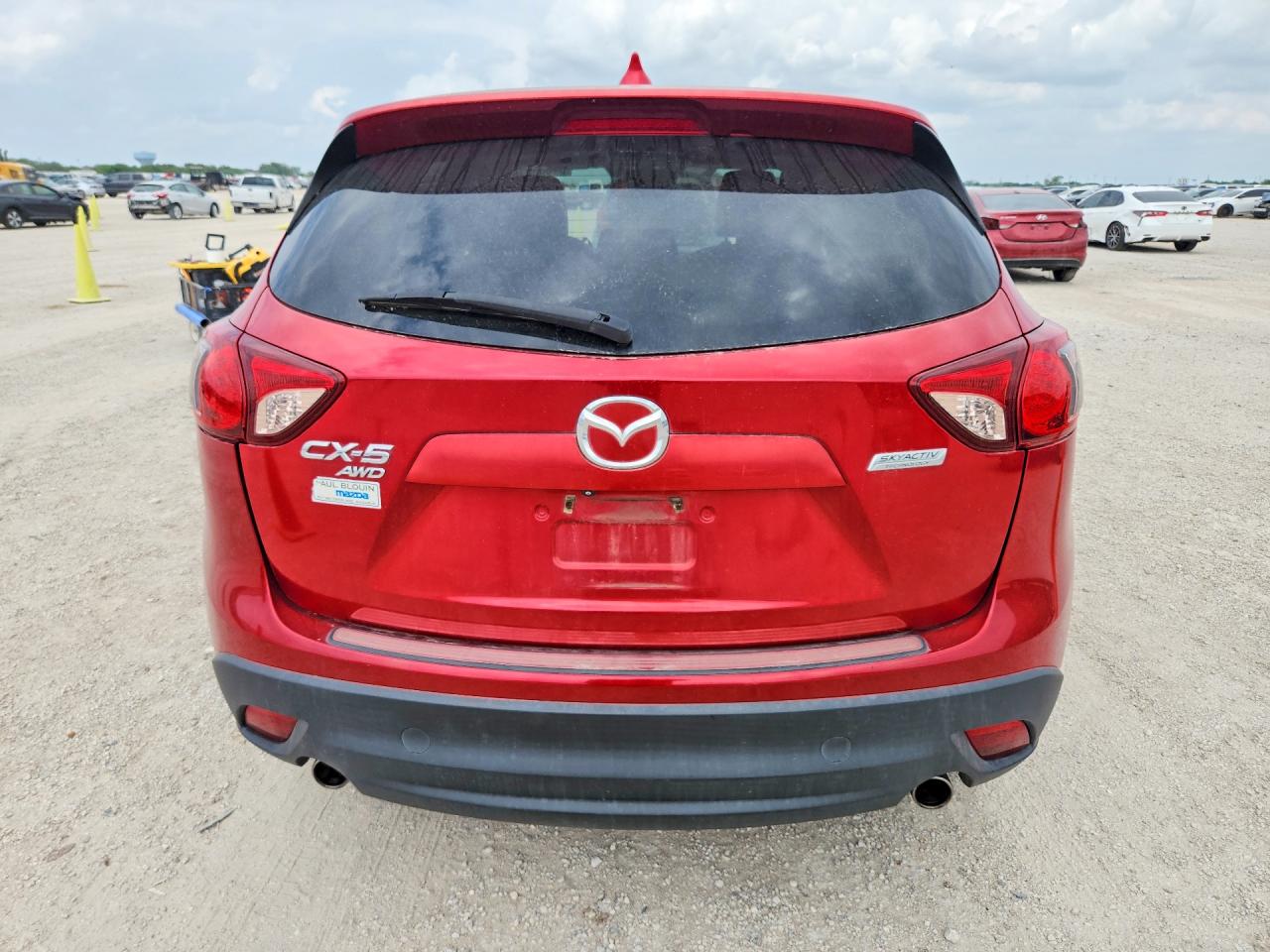 2015 Mazda Cx-5 Gt Red vin: JM3KE4DY6F0456957