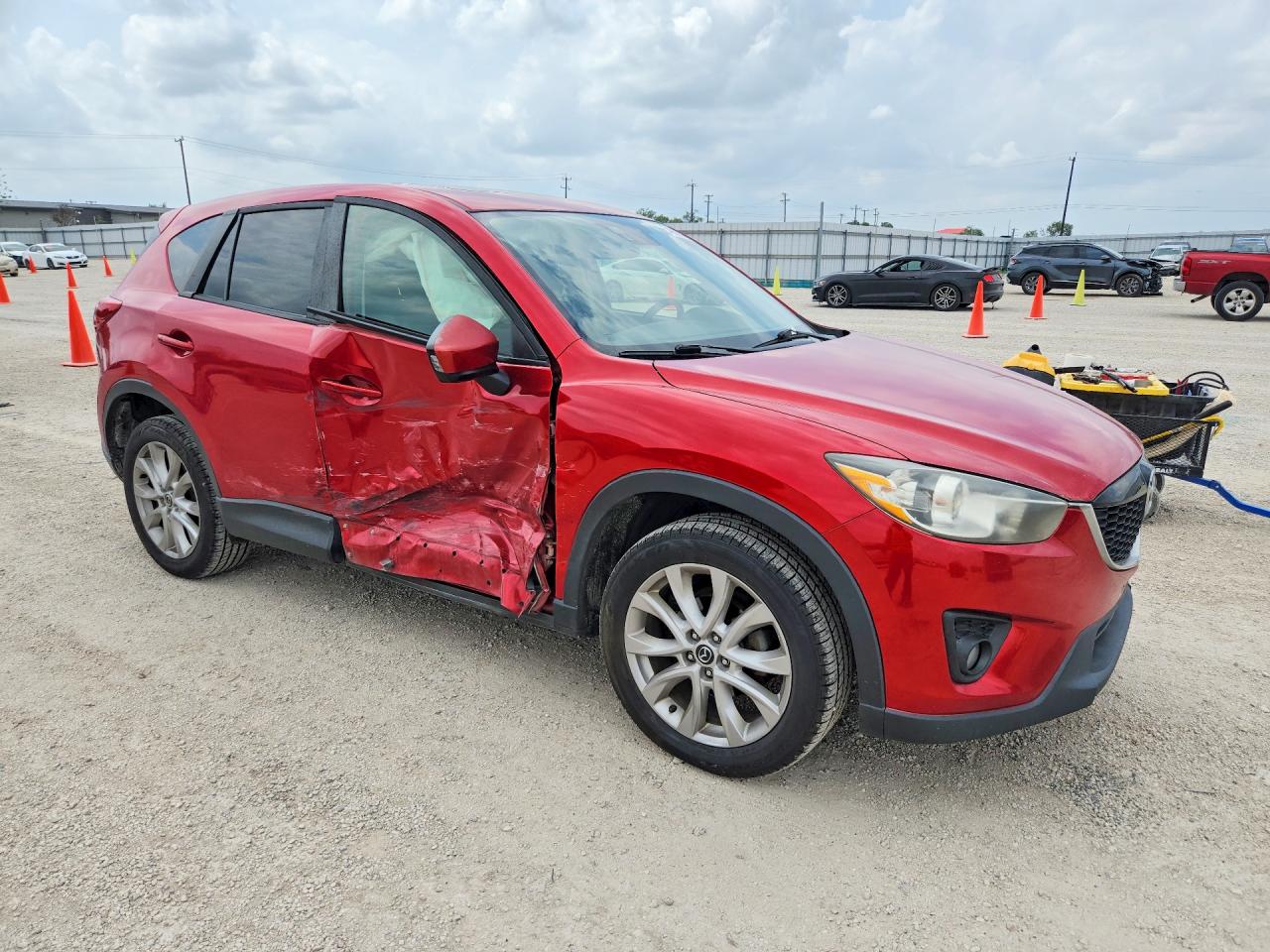 2015 Mazda Cx-5 Gt Red vin: JM3KE4DY6F0456957