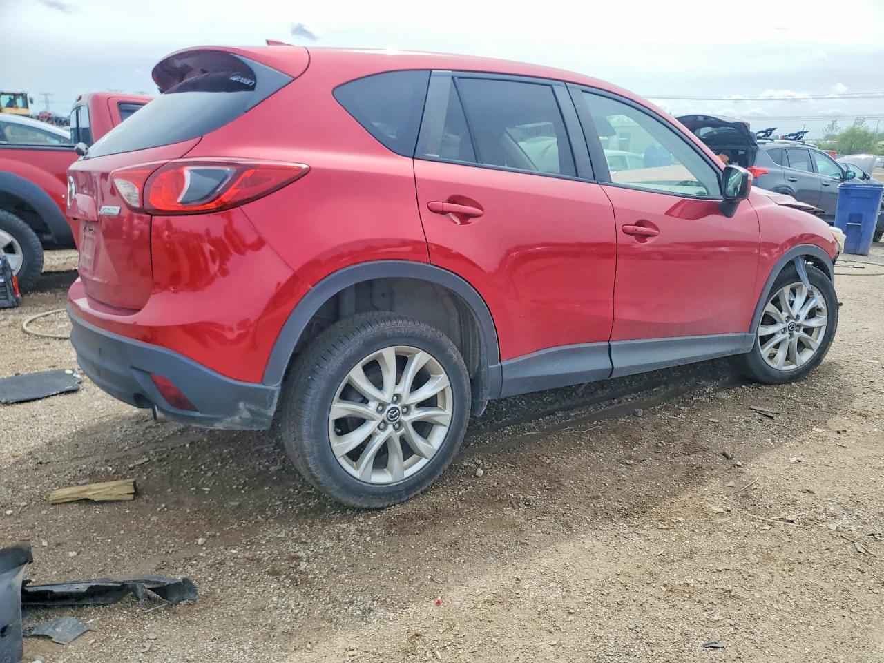 2015 Mazda Cx-5 Gt Красный vin: JM3KE4DY6F0467554