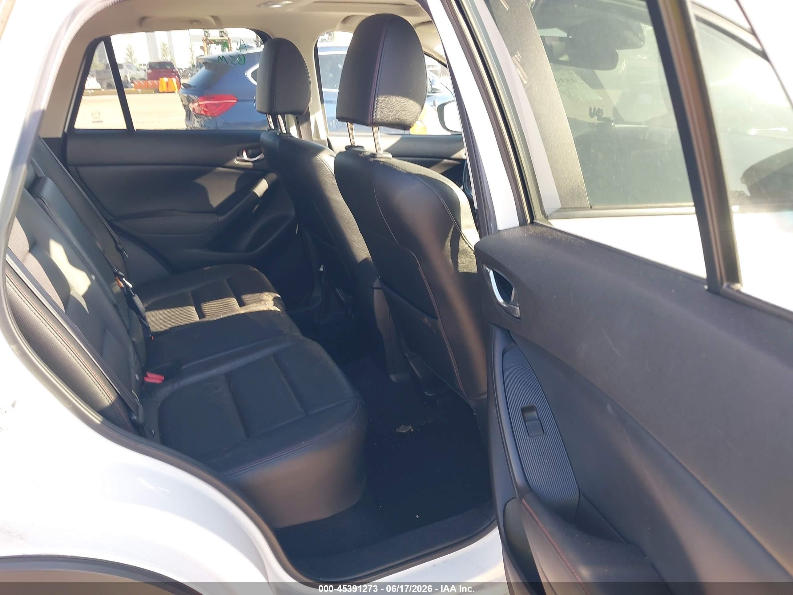 2015 Mazda Cx-5 Grand Touring White vin: JM3KE4DY6F0502349