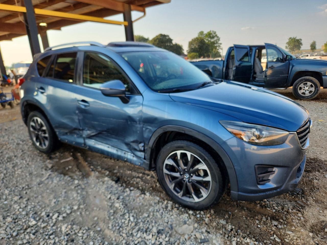 2016 Mazda Cx-5 Gt Синий vin: JM3KE4DY6G0864408
