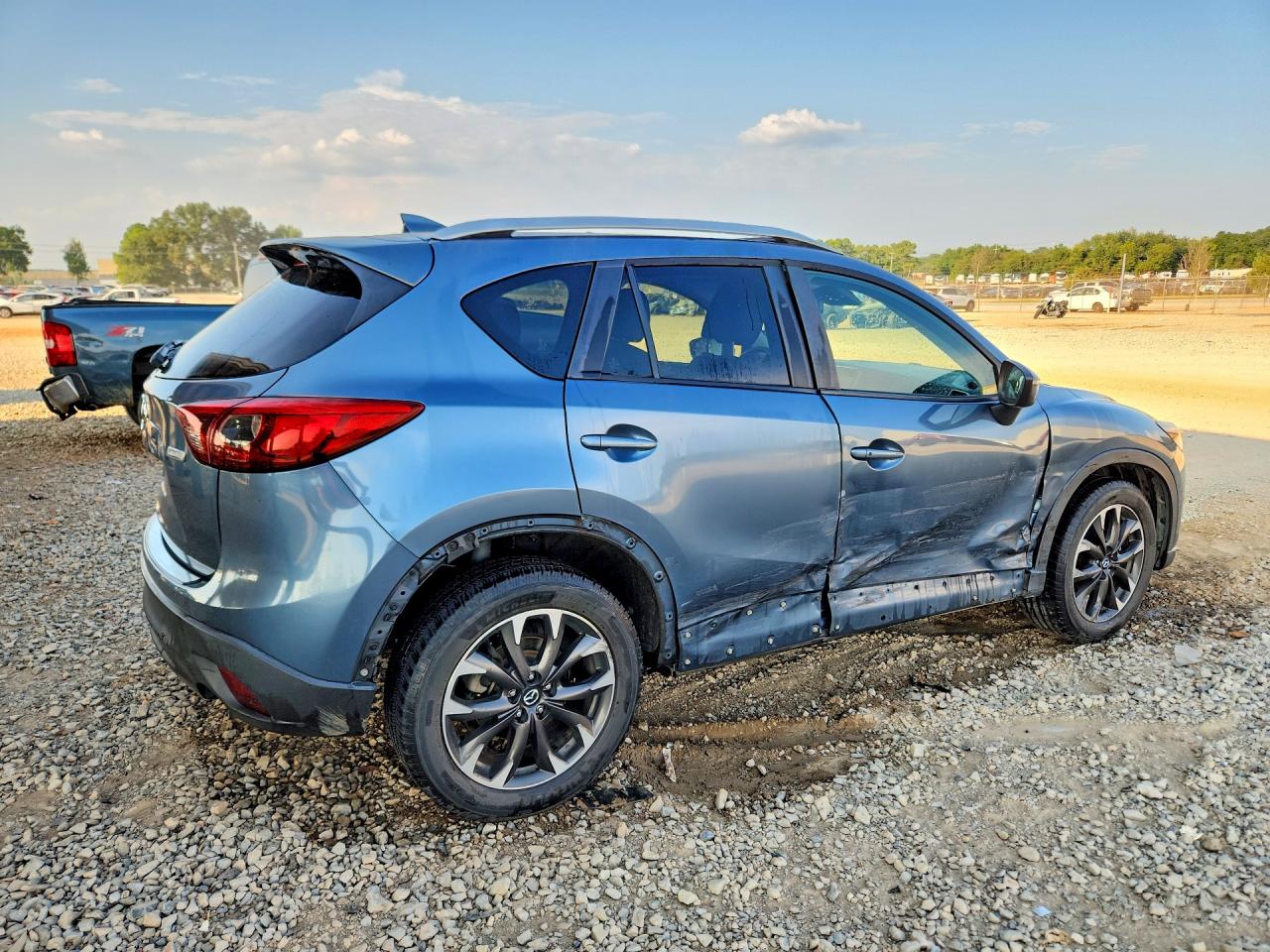 2016 Mazda Cx-5 Gt Синий vin: JM3KE4DY6G0864408