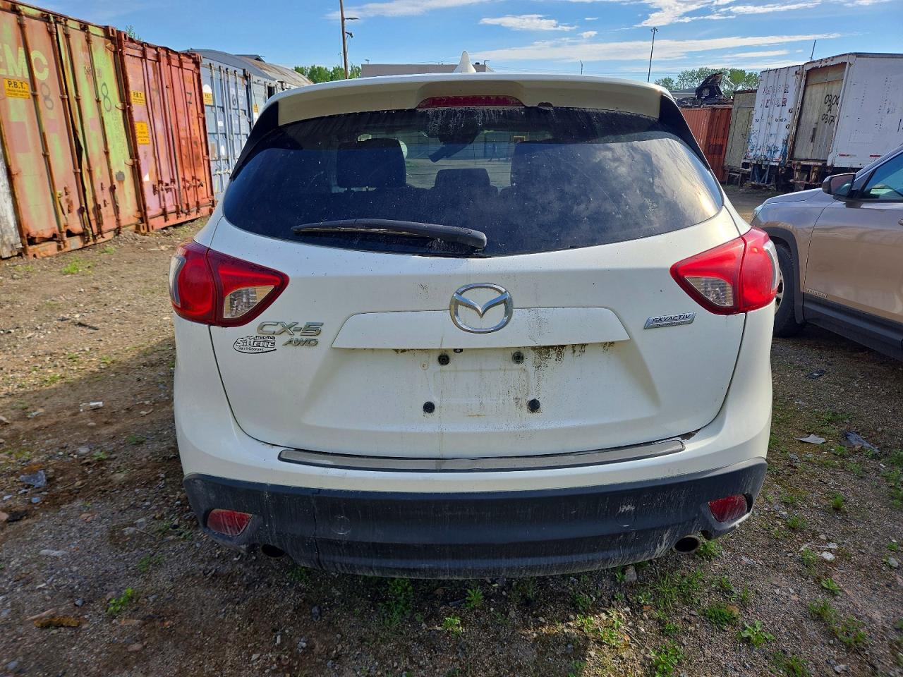 2014 Mazda Cx-5 Gt White vin: JM3KE4DY7E0308038