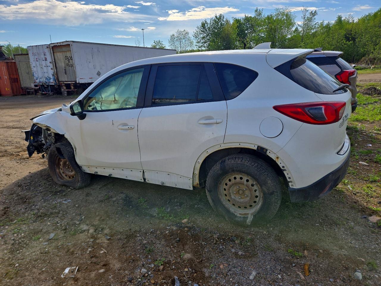 2014 Mazda Cx-5 Gt White vin: JM3KE4DY7E0308038