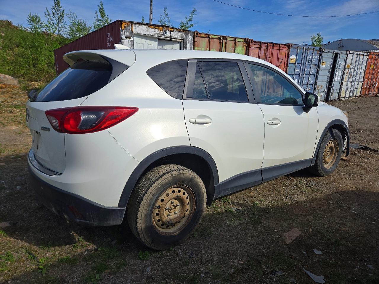 2014 Mazda Cx-5 Gt White vin: JM3KE4DY7E0308038