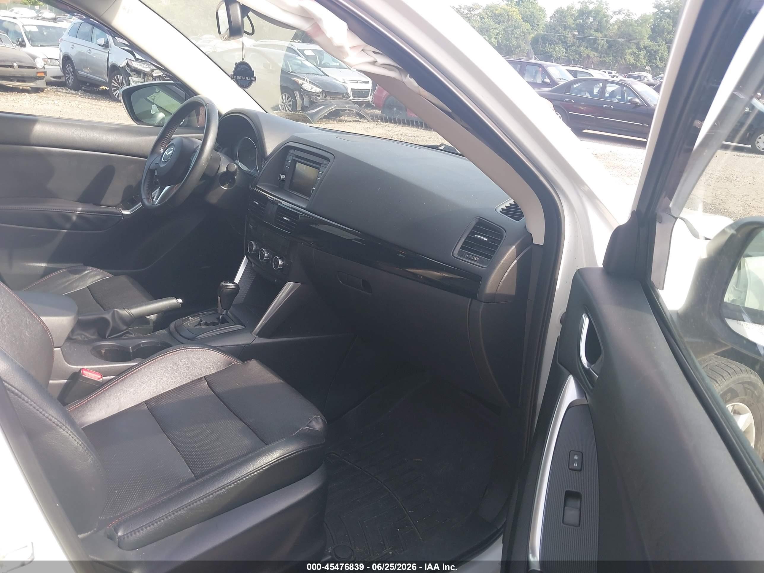 2014 Mazda Cx-5 Grand Touring White vin: JM3KE4DY7E0321193