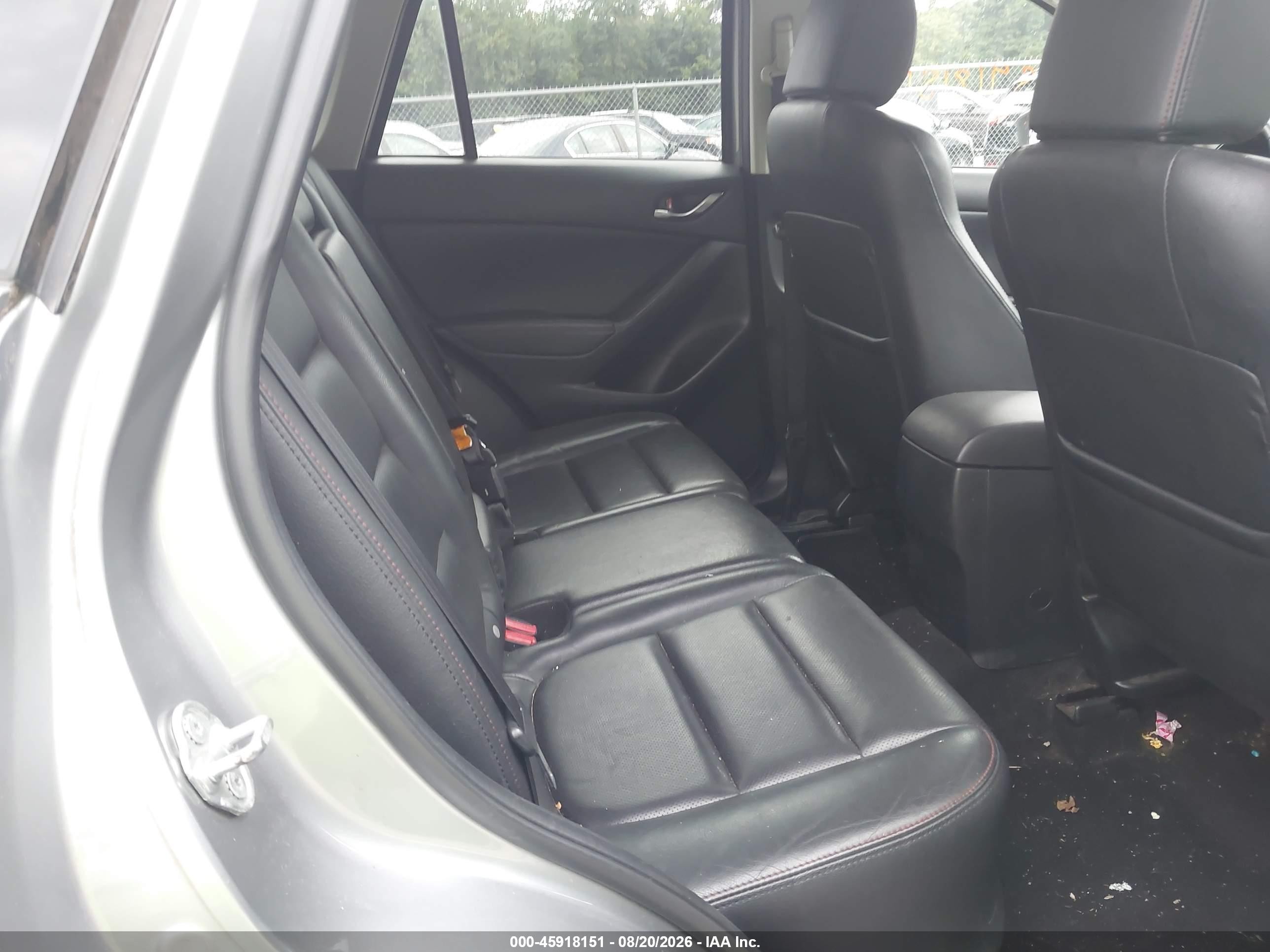 2014 Mazda Cx-5 Grand Touring Silver vin: JM3KE4DY7E0339564