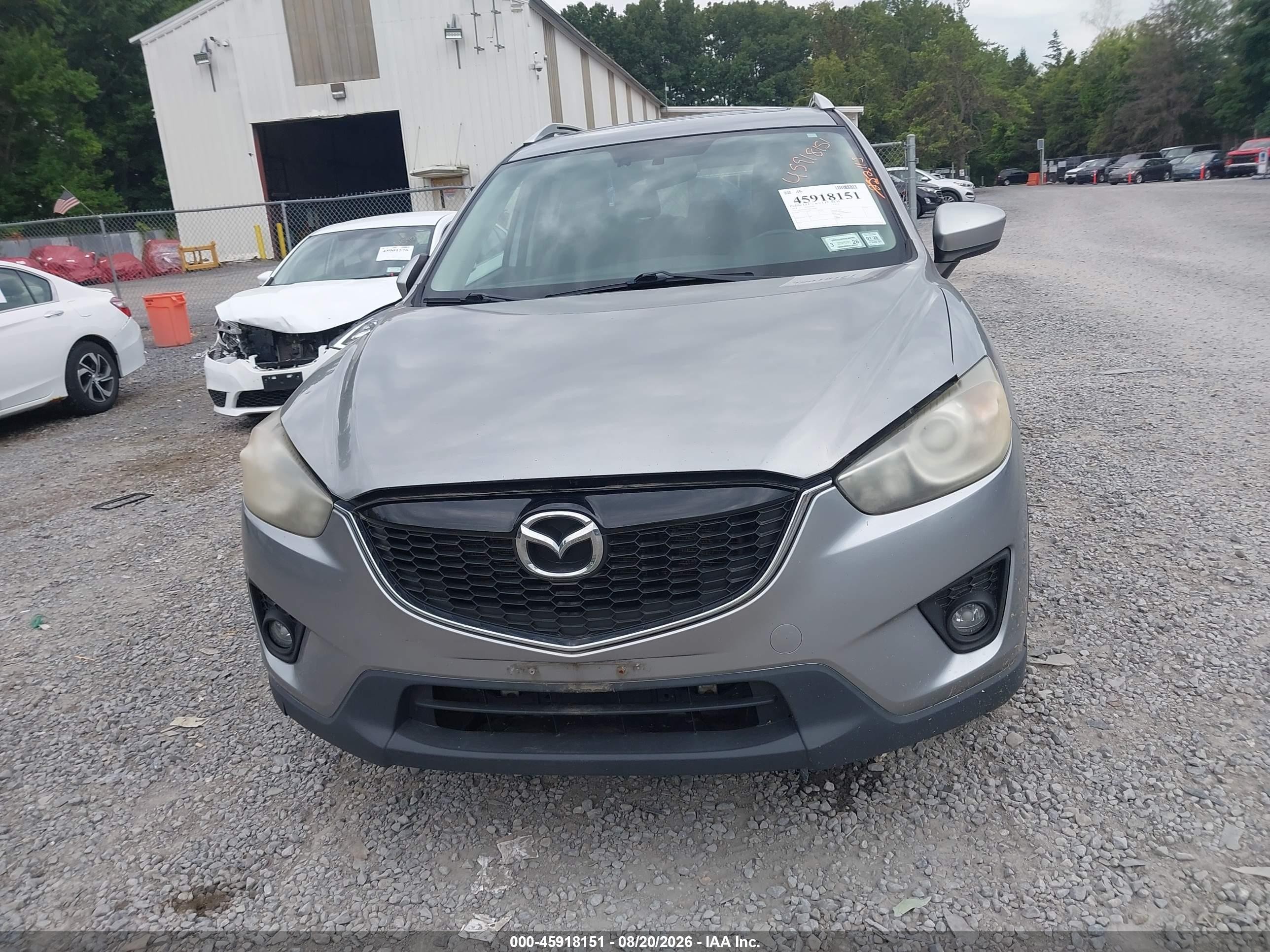 2014 Mazda Cx-5 Grand Touring Silver vin: JM3KE4DY7E0339564
